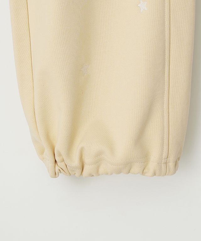 ★2025SS新作★RONRON★STAR EMBROIDERY SWEAT JOGGER PANTS MUSINSA | RONRON STAR EMBROIDERY SWEAT JOGGER PANTS CREAM YELLOW