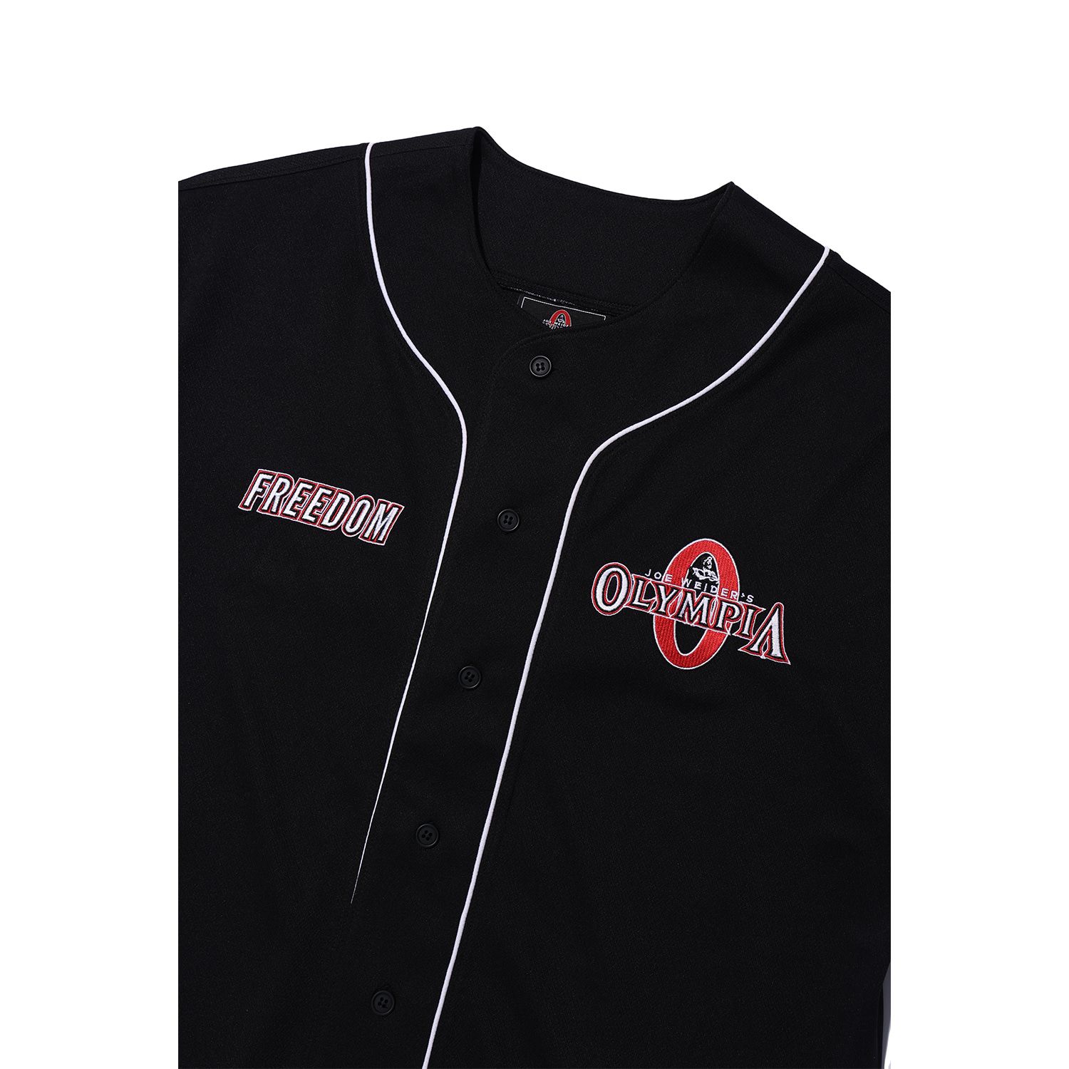 FREEDOM ■ Olympia Baseball Jersey MUSINSA | FREEDOM Olympia Baseball Jersey (Black)