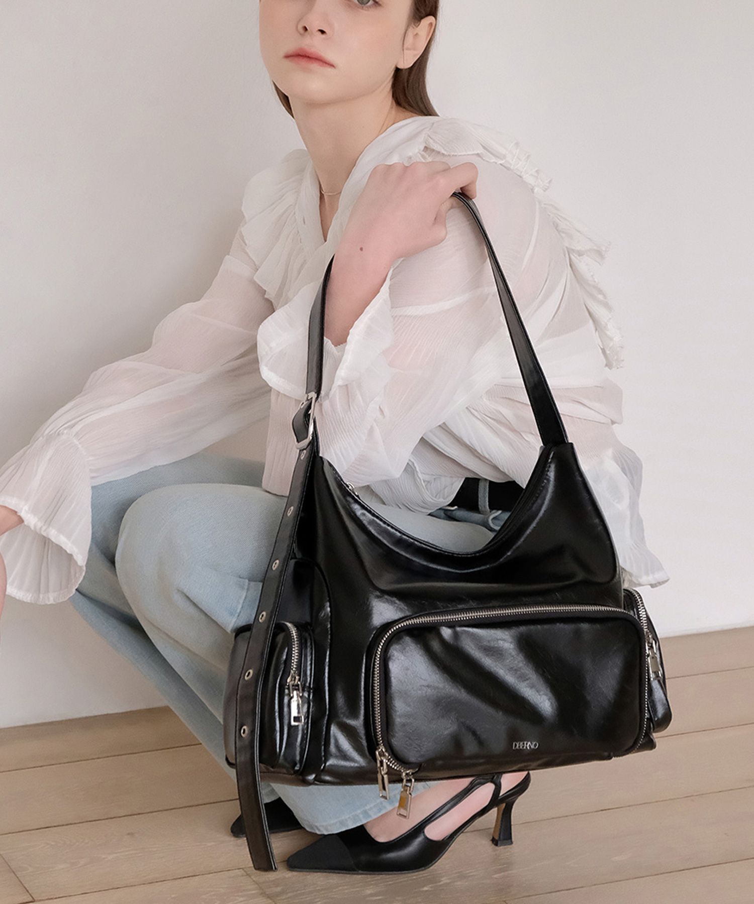 MUSINSA公式 | DBERNO 3ポケット保冷ピクニックボブサンバッグ