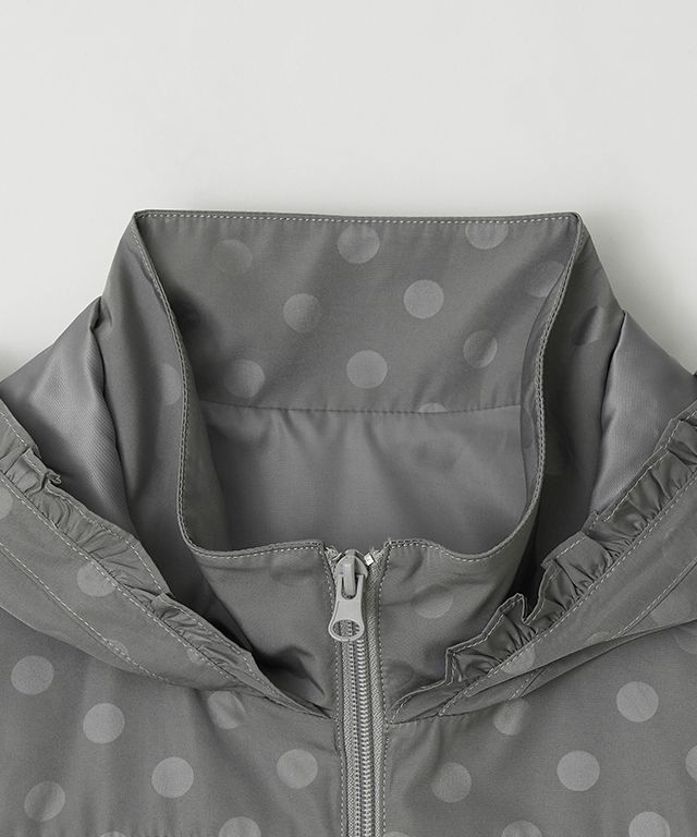 RONRON★韓国★人気★PENDANT FRILL HOODIE WIND JUMPER 3色 RONRON☆韓国☆人気☆PENDANT FRILL HOODIE WIND JUMPER 3色