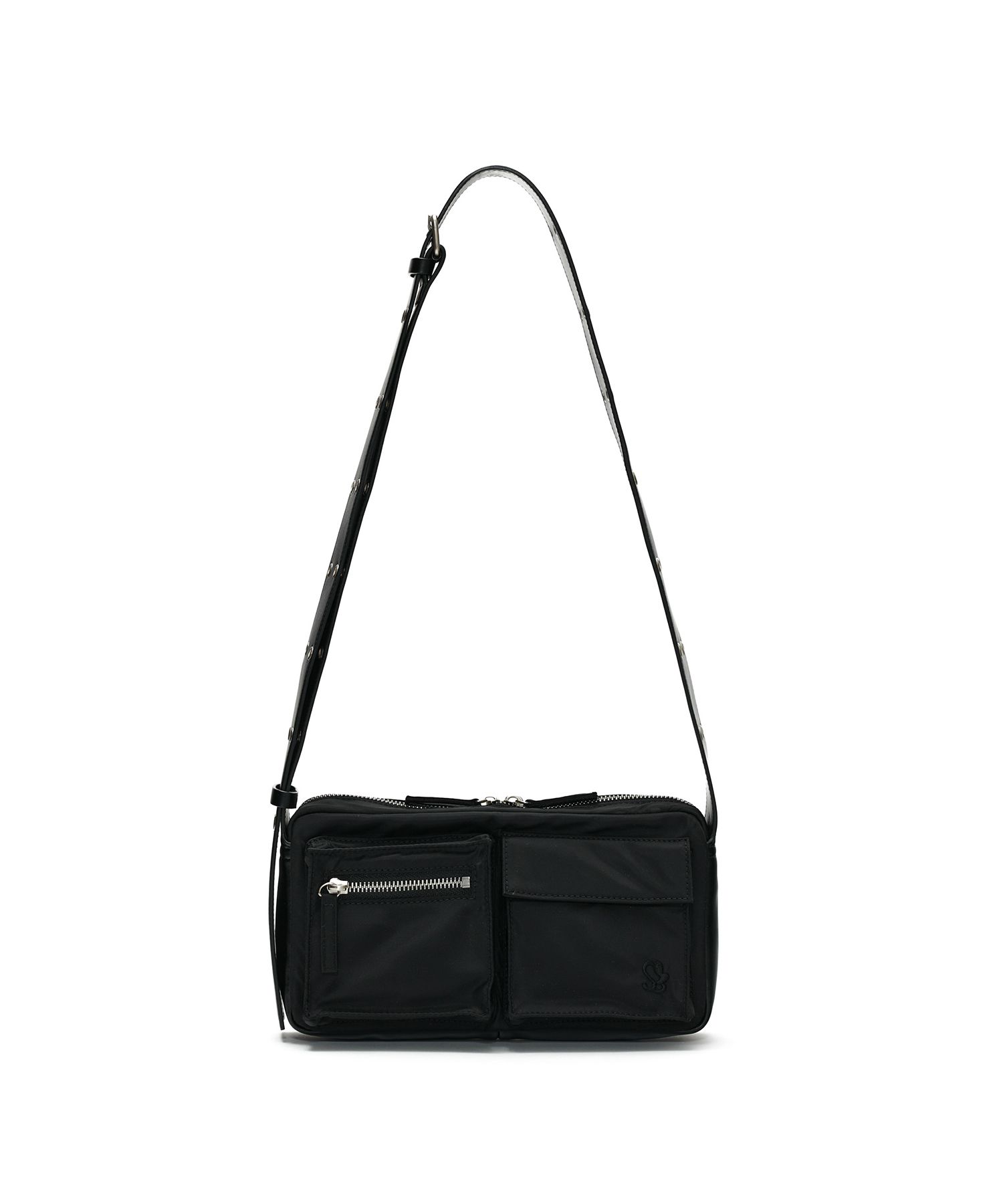 無料配送 ◆ SUNBURNPROJECT ◆ Nylon Pocket Cross Bag MUSINSA公式 | SUNBURNPROJECT Nylon Pocket Cross Bag, BLACK
