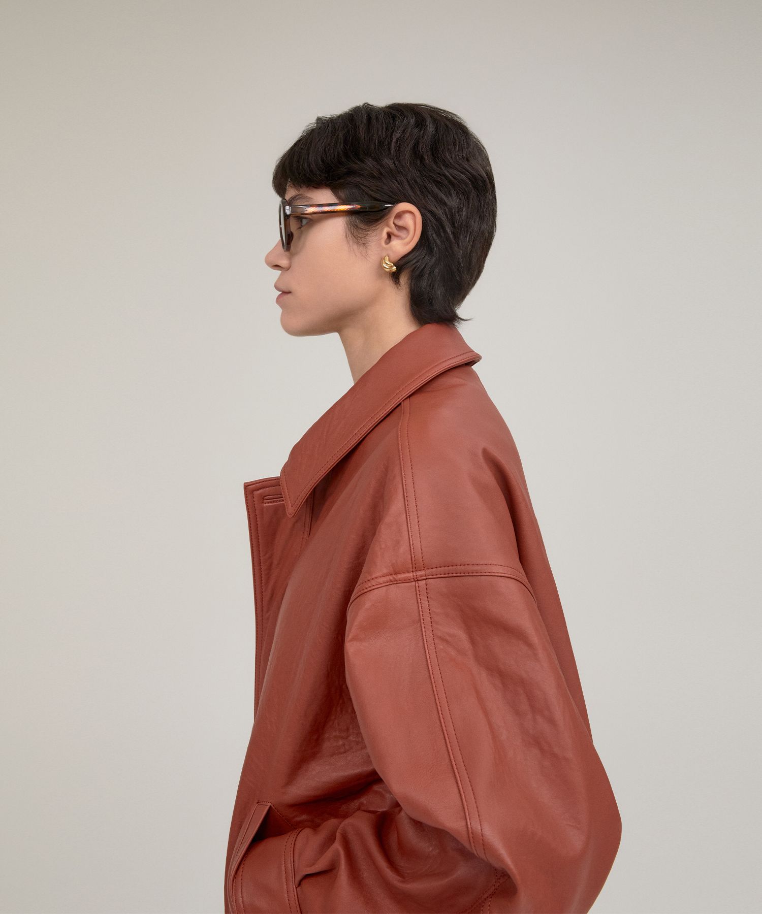 [Nohant] ★NYC LEATHER BLOUSON★ MUSINSA | NOHANT NYC WASHED LEATHER BLOUSON RED