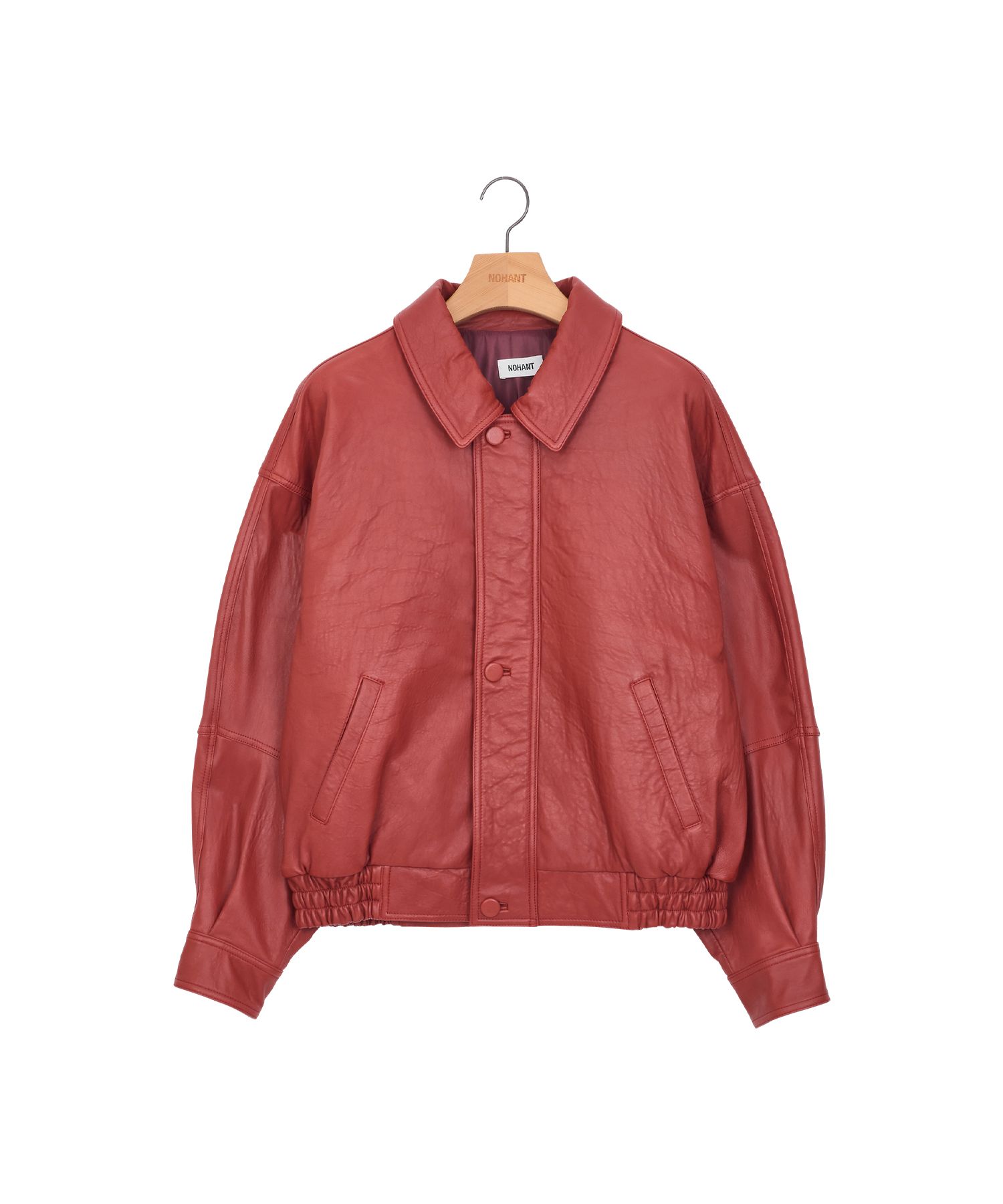 [Nohant] ★NYC LEATHER BLOUSON★ MUSINSA | NOHANT NYC LEATHER BLOUSON YELLOW