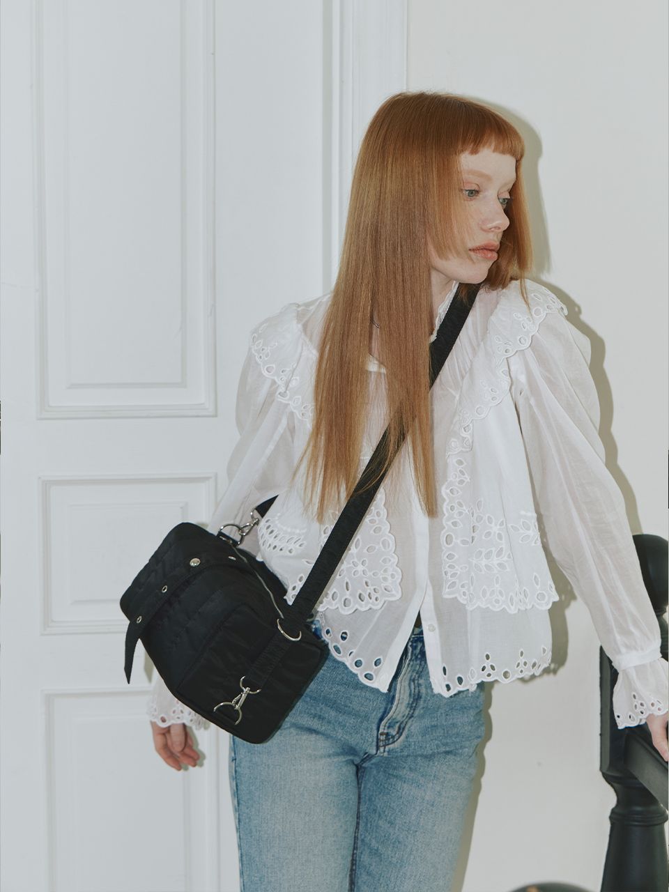 ●maison creme● Eternity box bag M (2色) MUSINSA | MAISON CREME Eternity Box Bag M_Black