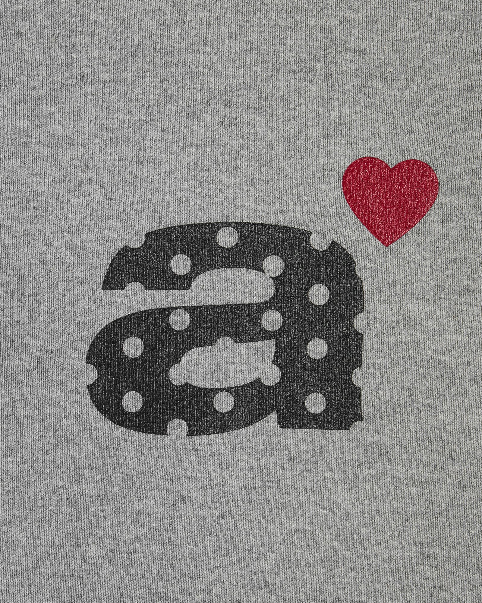 Tシャツ・カットソー AEAE DOT SMALL LETTER TEE MELANGE GREY AE45SWTS013MNG MUSINSA | AEAE DOT SMALL LETTER TEE [MELANGE GREY]