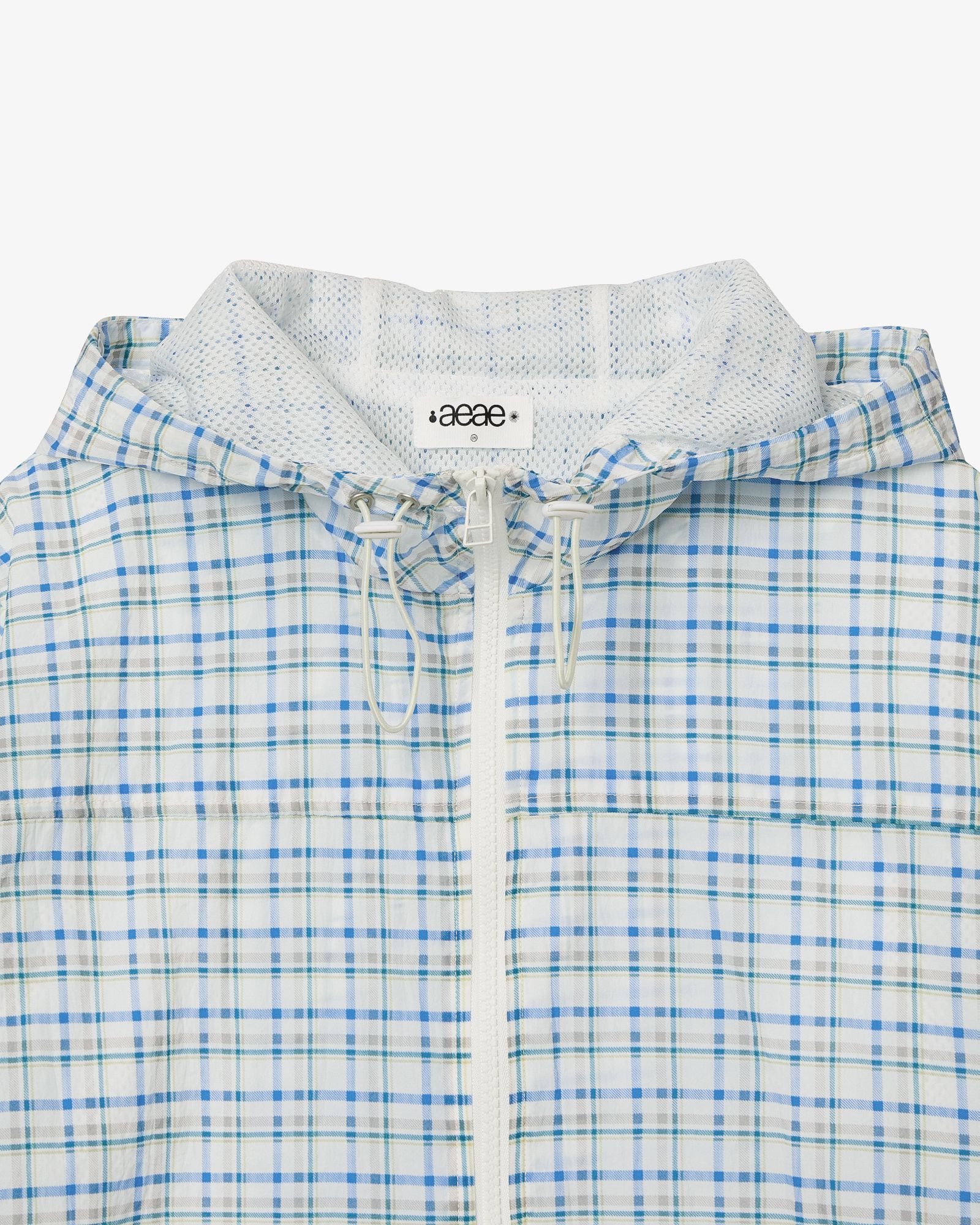 ● AEAE ● CHECK HOOD JUMPER MUSINSA | AEAE CHECK HOOD JUMPER [WHITE]