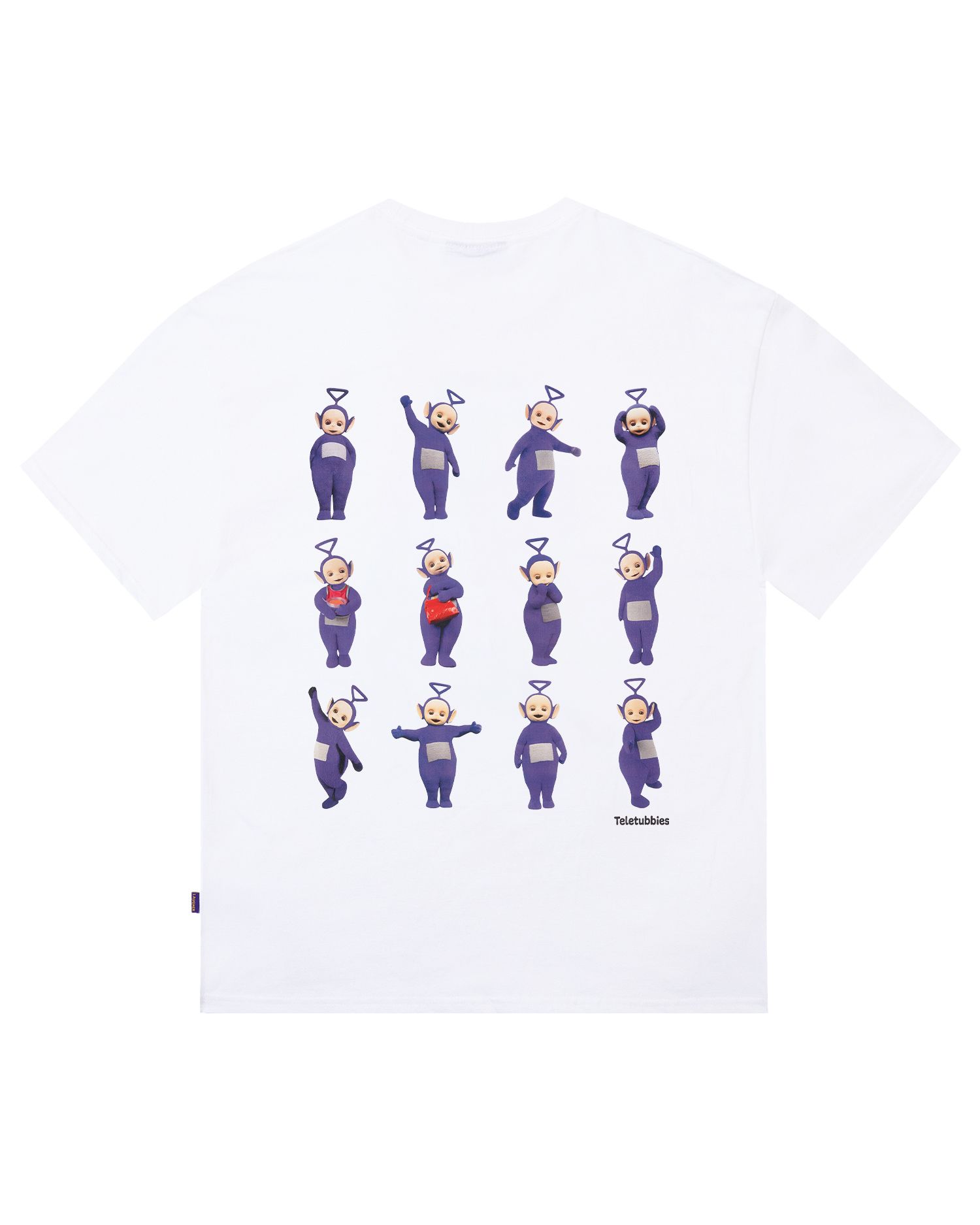 MUSINSA | LAUGHER [Teletubbies] Motion Purple Dolby T-shirt