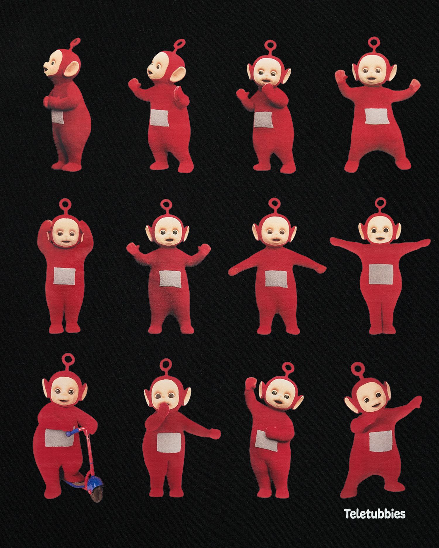 Tシャツ・カットソー LAUGHER Teletubbies Motion Nana T-Shirt Black TE32 MUSINSA公式 | LAUGHER [Teletubbies] Classic T-Shirt - Black