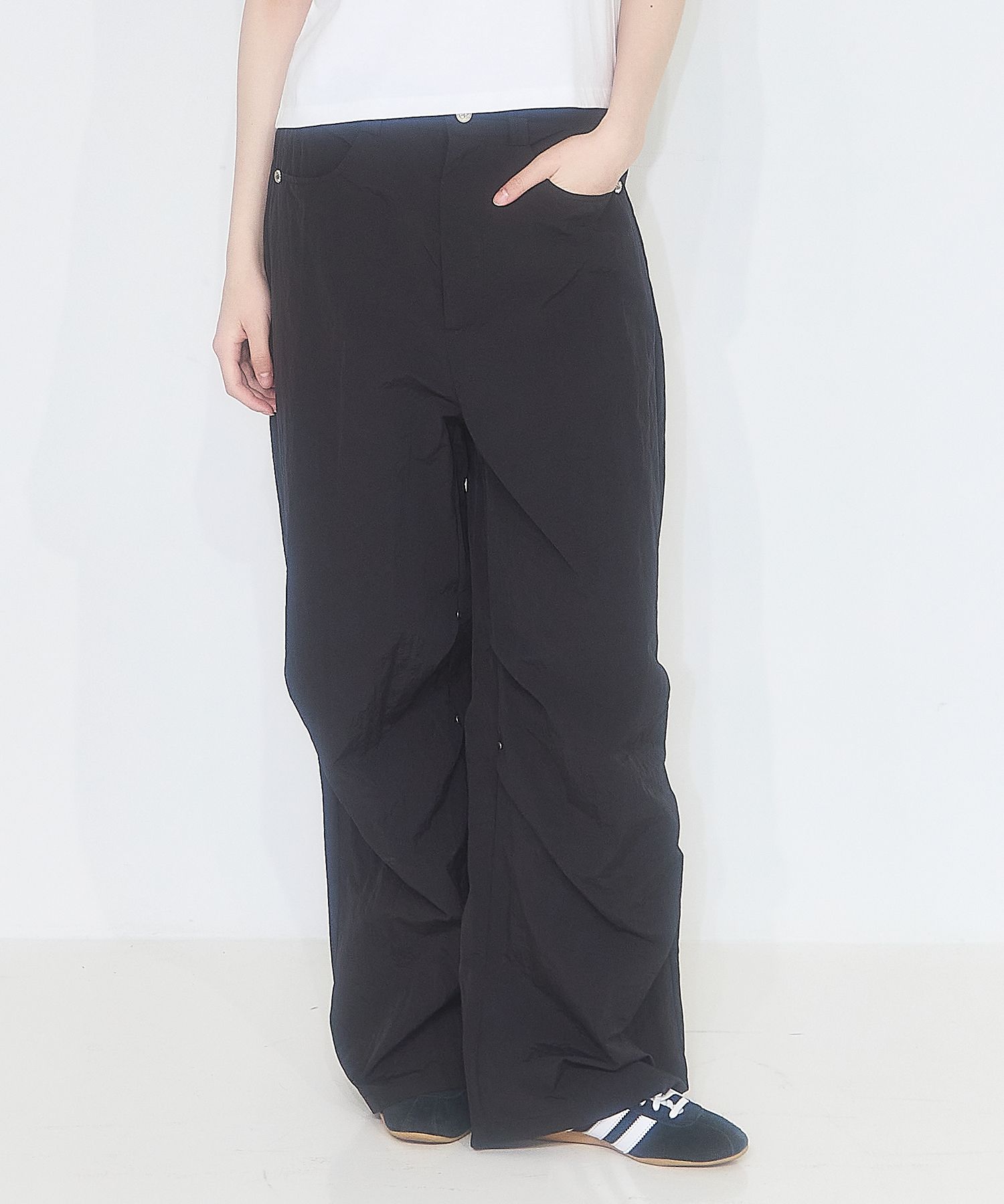 ★ILLIGO★ [S 6/20 Pre-order delivery] IG pin tuck wide pant MUSINSA | ILLIGO IG pin tuck wide pants charcoal