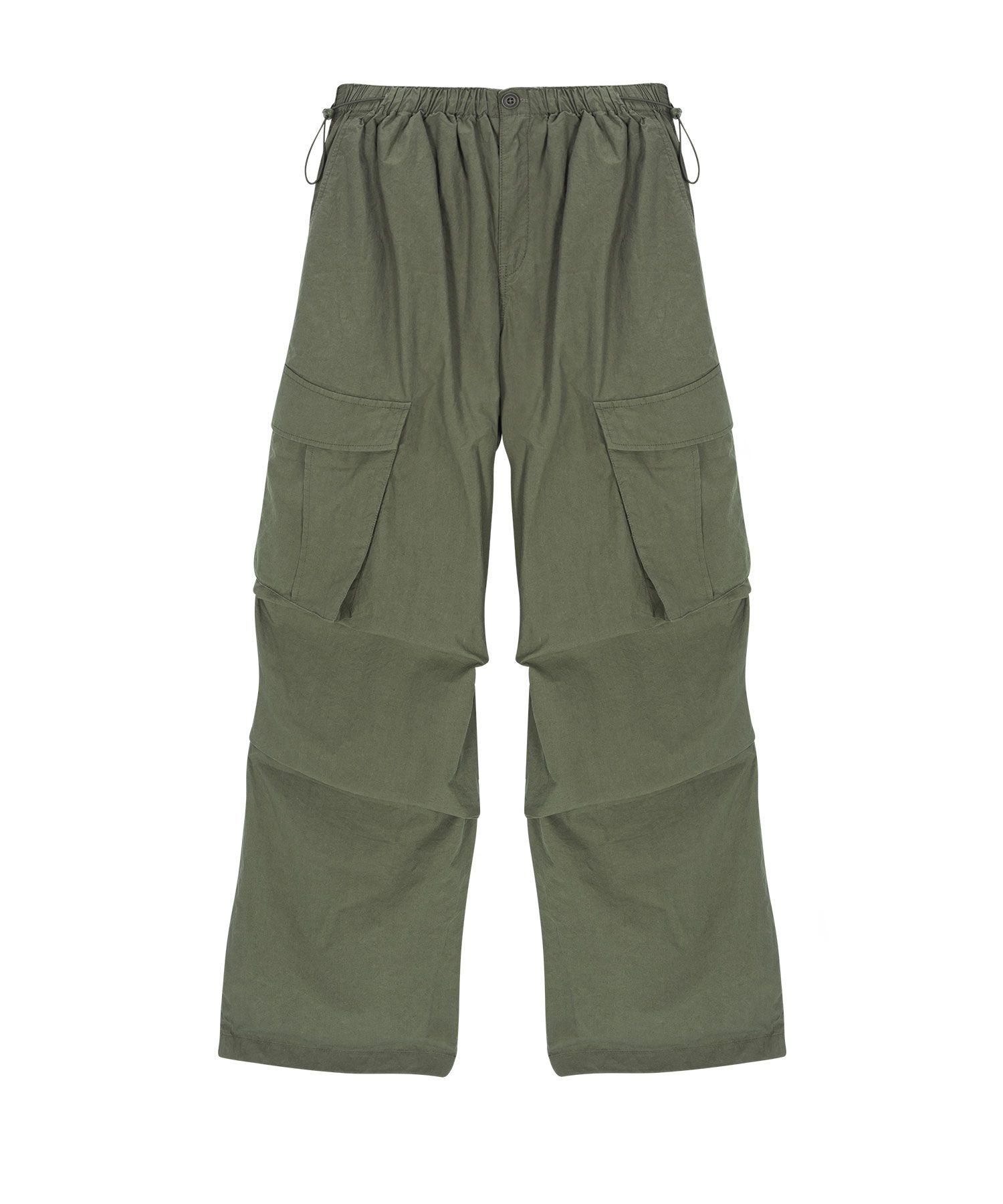MUSINSA公式 | ASIF CALIE PARACHUTE CARGO PANTS DEEP KHAKI