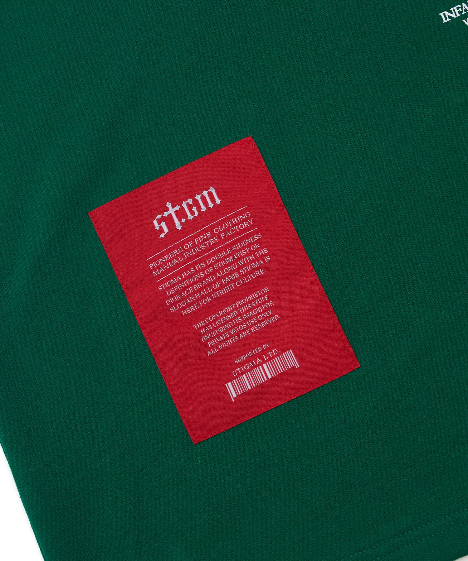 STIGMAのNerd Semi-oversized T-shirts 全2色 MUSINSA | STIGMA Nerd Semi-oversized T-shirts Green