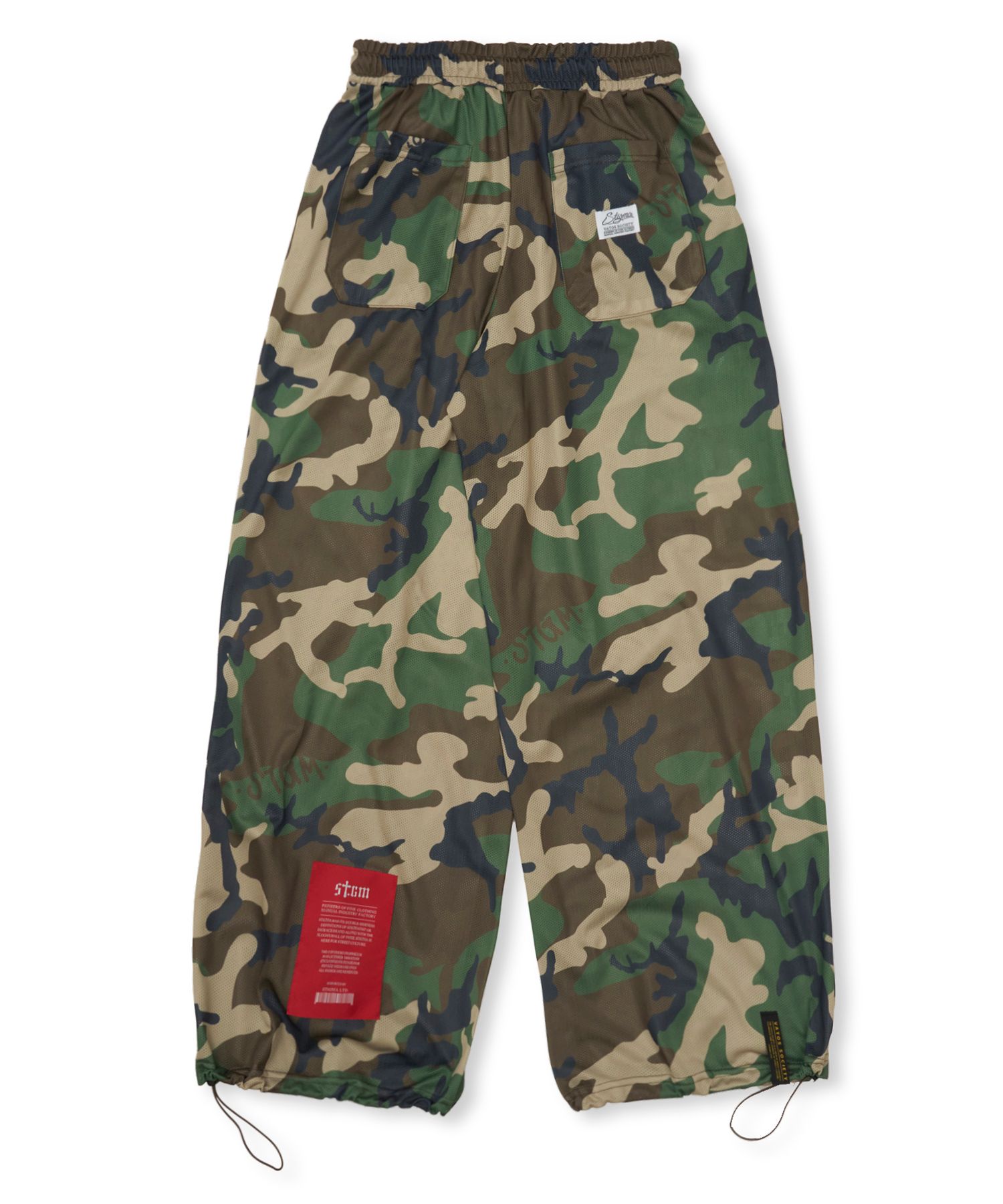 STIGMAのMesh Wide Bermuda Pants 全4色 MUSINSA | STIGMA Mesh Wide Bermuda Pants Tiger Camouflage