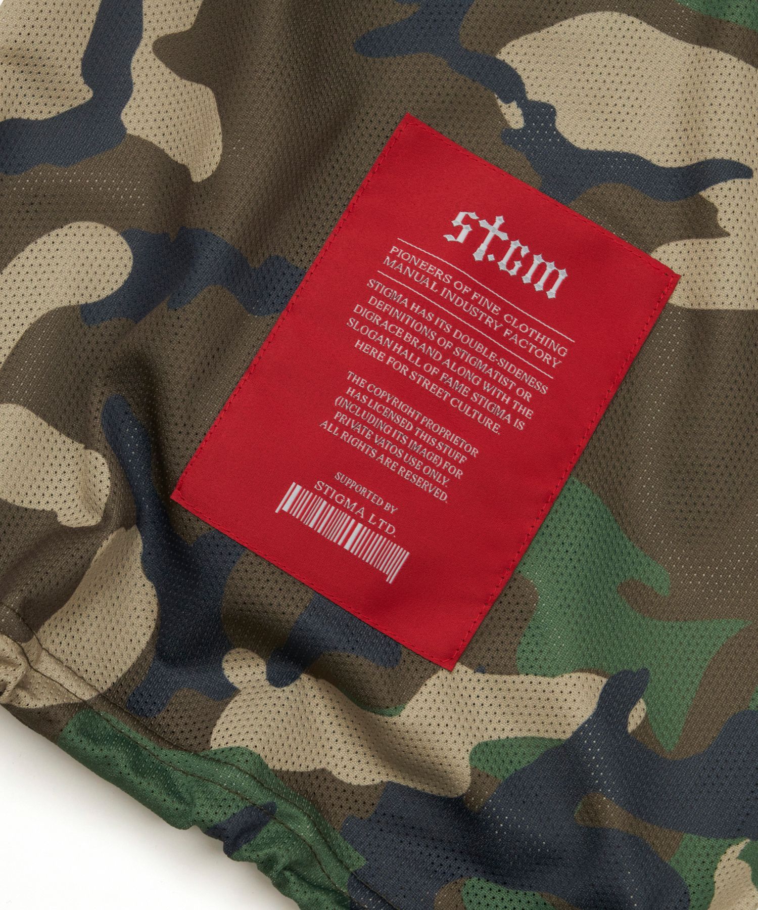 STIGMAのMesh Wide Jogger Pants 全4色 MUSINSA | STIGMA Mesh Wide Jogger Pants Camouflage