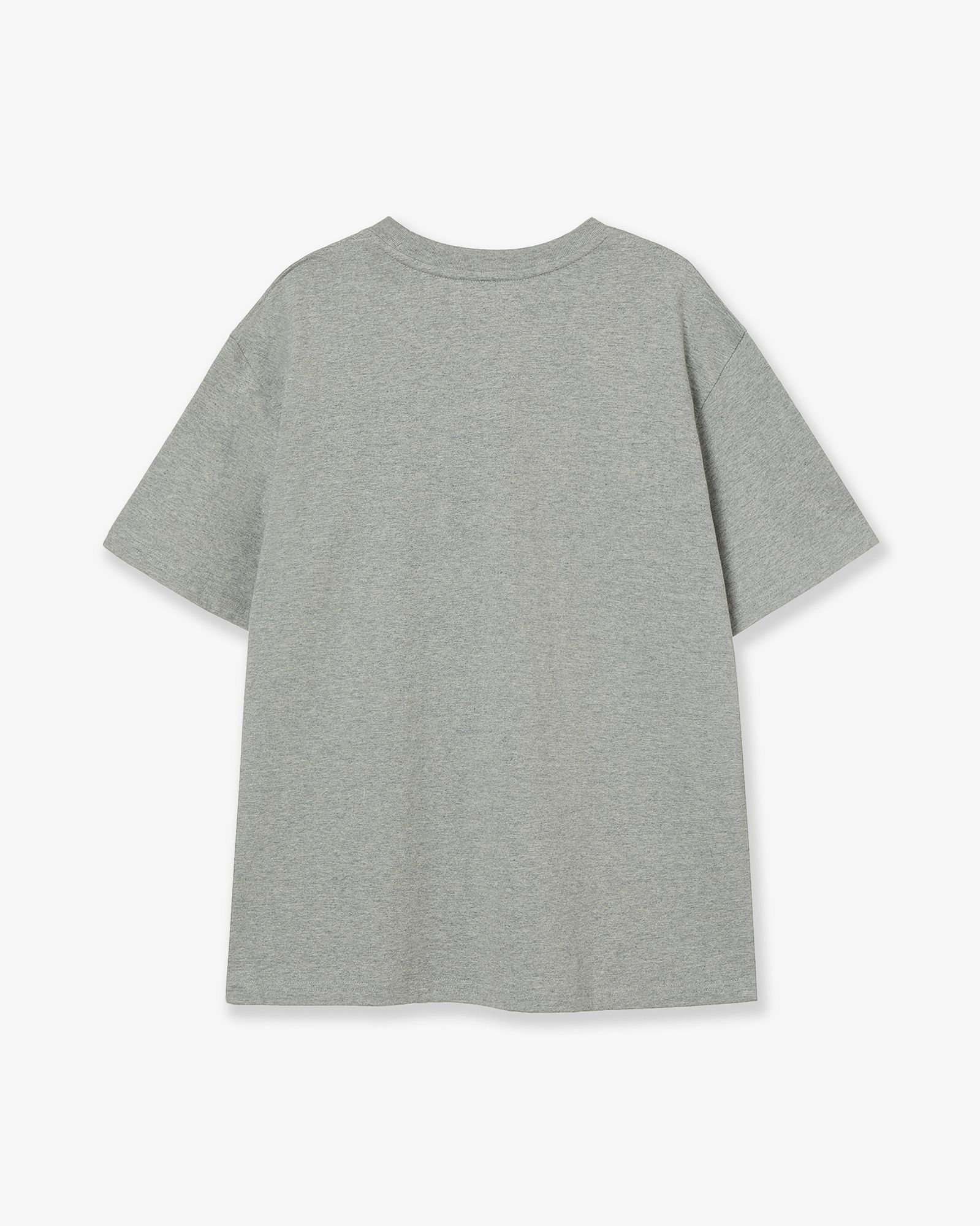 MUSINSA | AEAE WEB LOGO T-SHIRTS [MELANGE GREY/CAMO]
