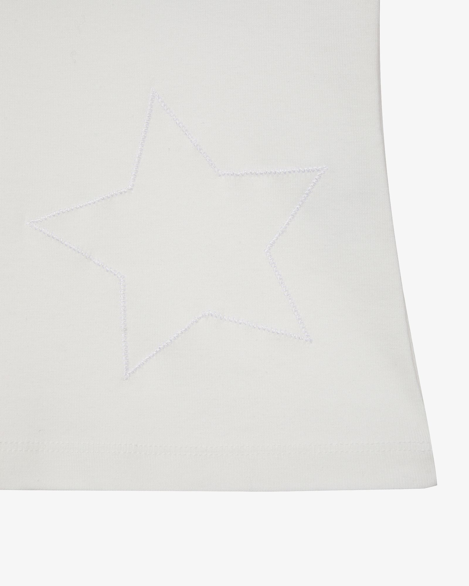 MUSINSA | AEAE CHECK STAR TEE [WHITE]