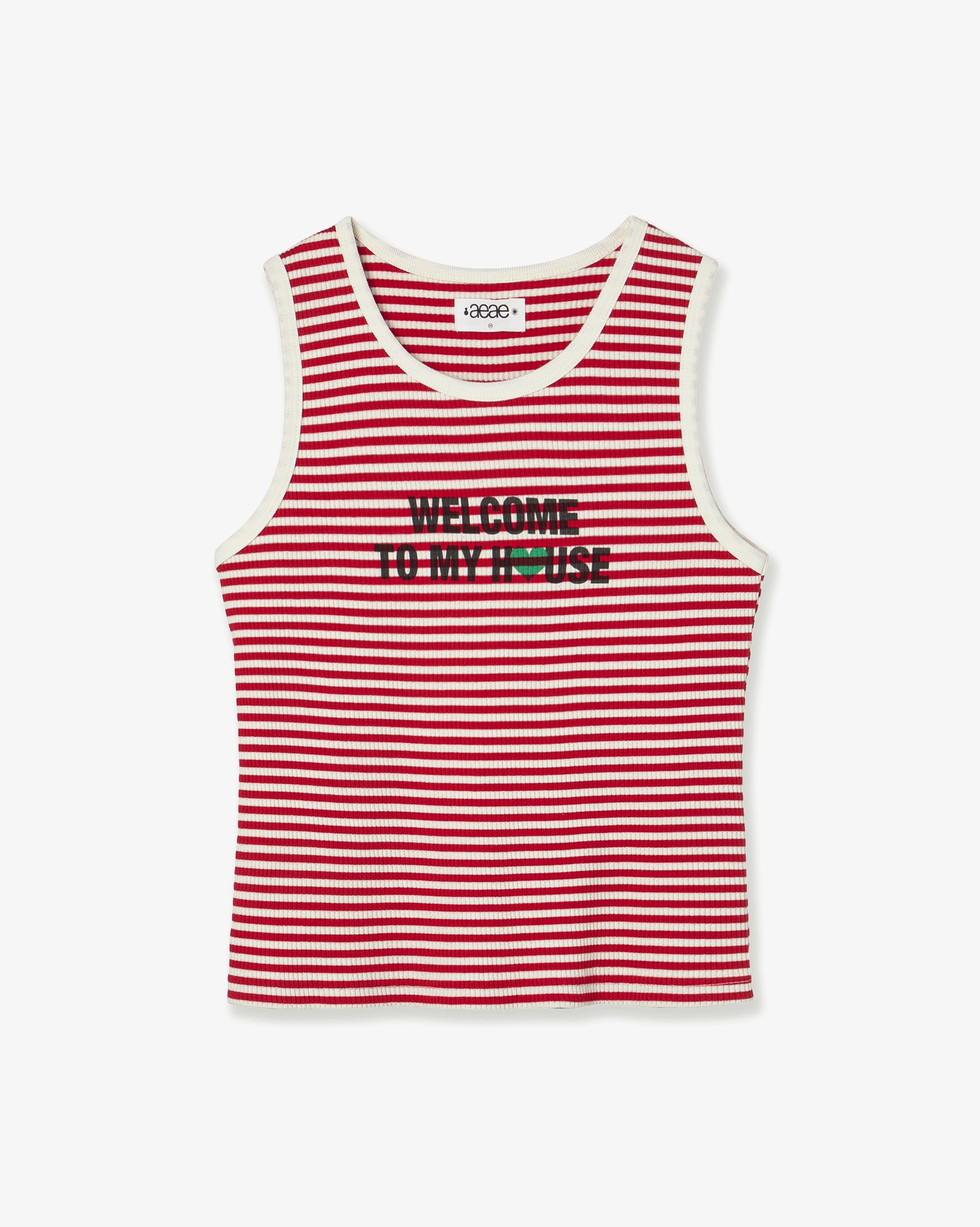 Tシャツ・カットソー AEAE WELCOME TO MY HOUSE SLEEVELESS RED AE45SWSL002RED MUSINSA | AEAE WELCOME TO MY HOUSE SLEEVELESS [RED]
