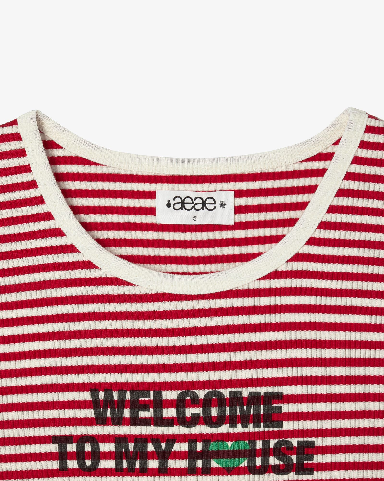 Tシャツ・カットソー AEAE WELCOME TO MY HOUSE SLEEVELESS RED AE45SWSL002RED MUSINSA | AEAE WELCOME TO MY HOUSE SLEEVELESS [RED]