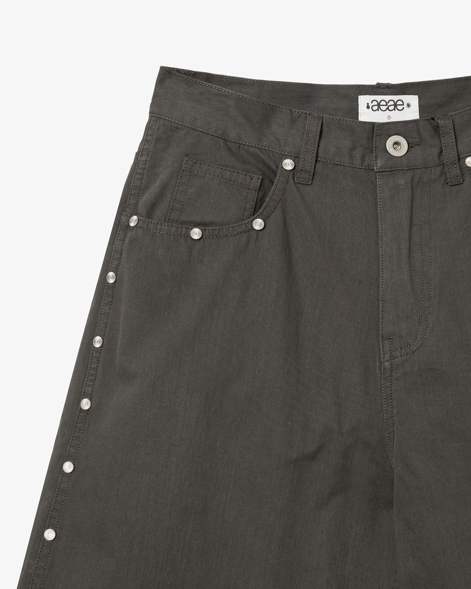 AEAE☆ STUD SHORTS (4color) MUSINSA | AEAE STUD SHORTS [CHOCOLATE]