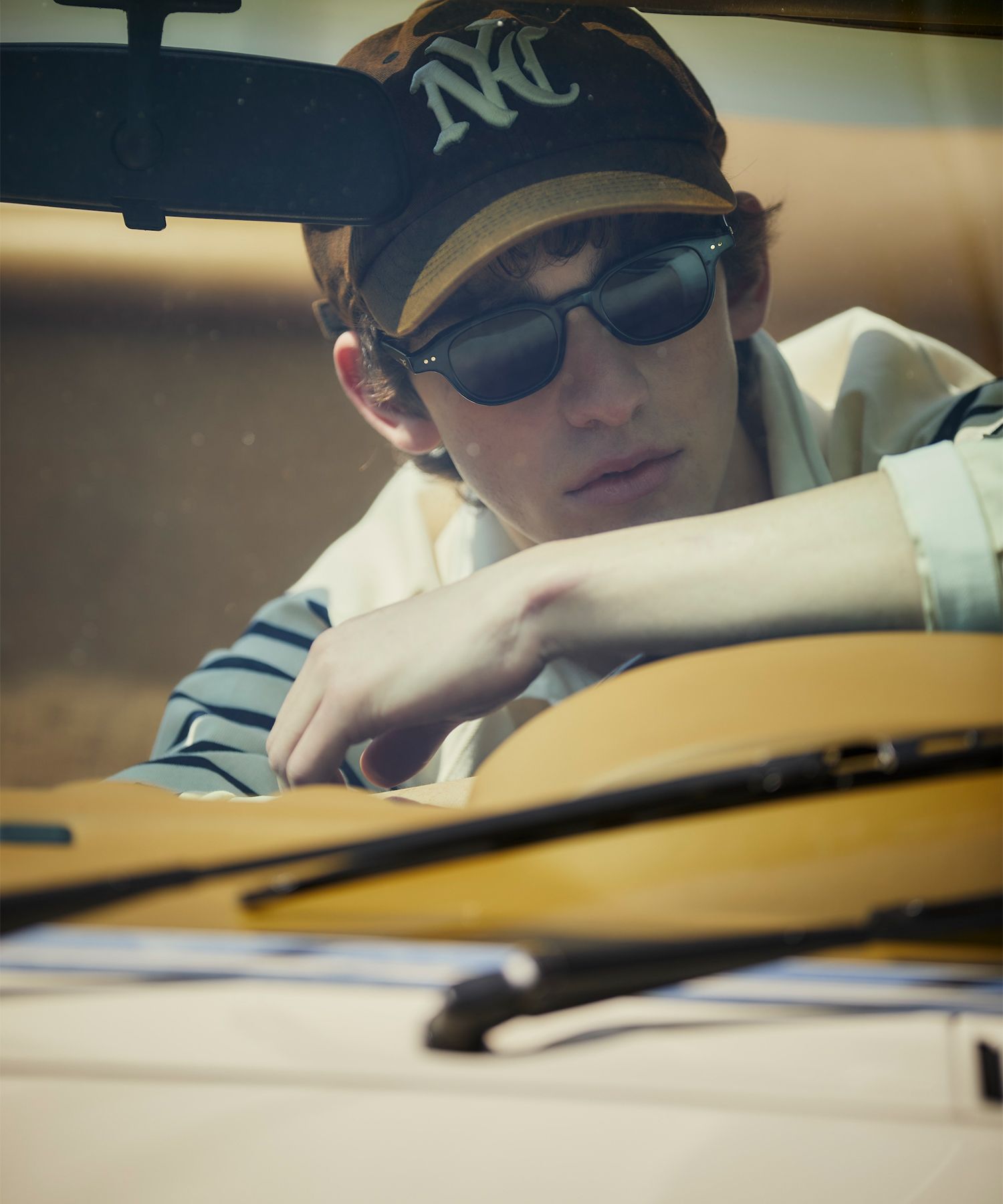 MUSINSA | NOHANT NYC SALT WASHING BALL CAP BROWN
