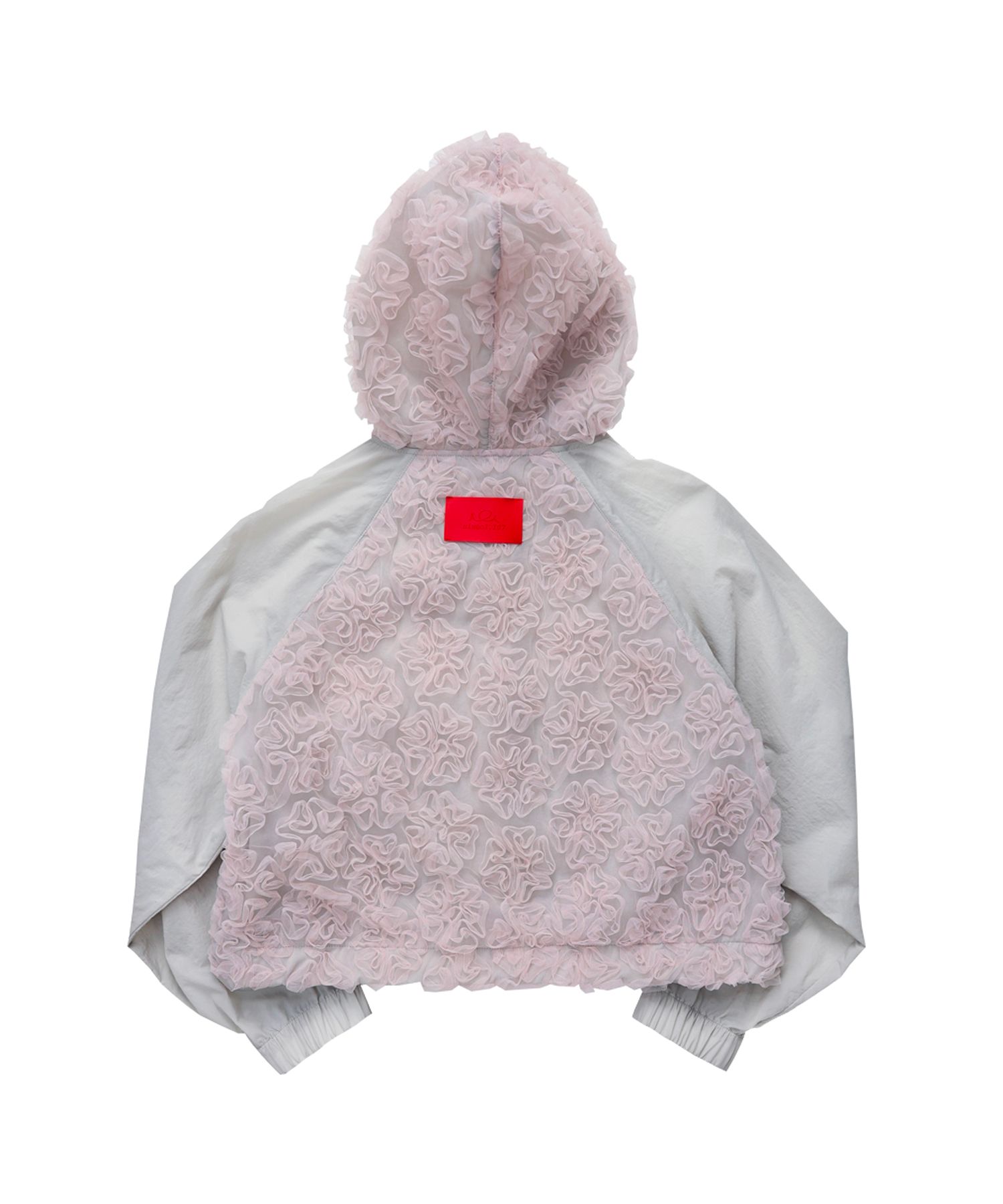 【SIWEOL107】lace crop hood SIWL107