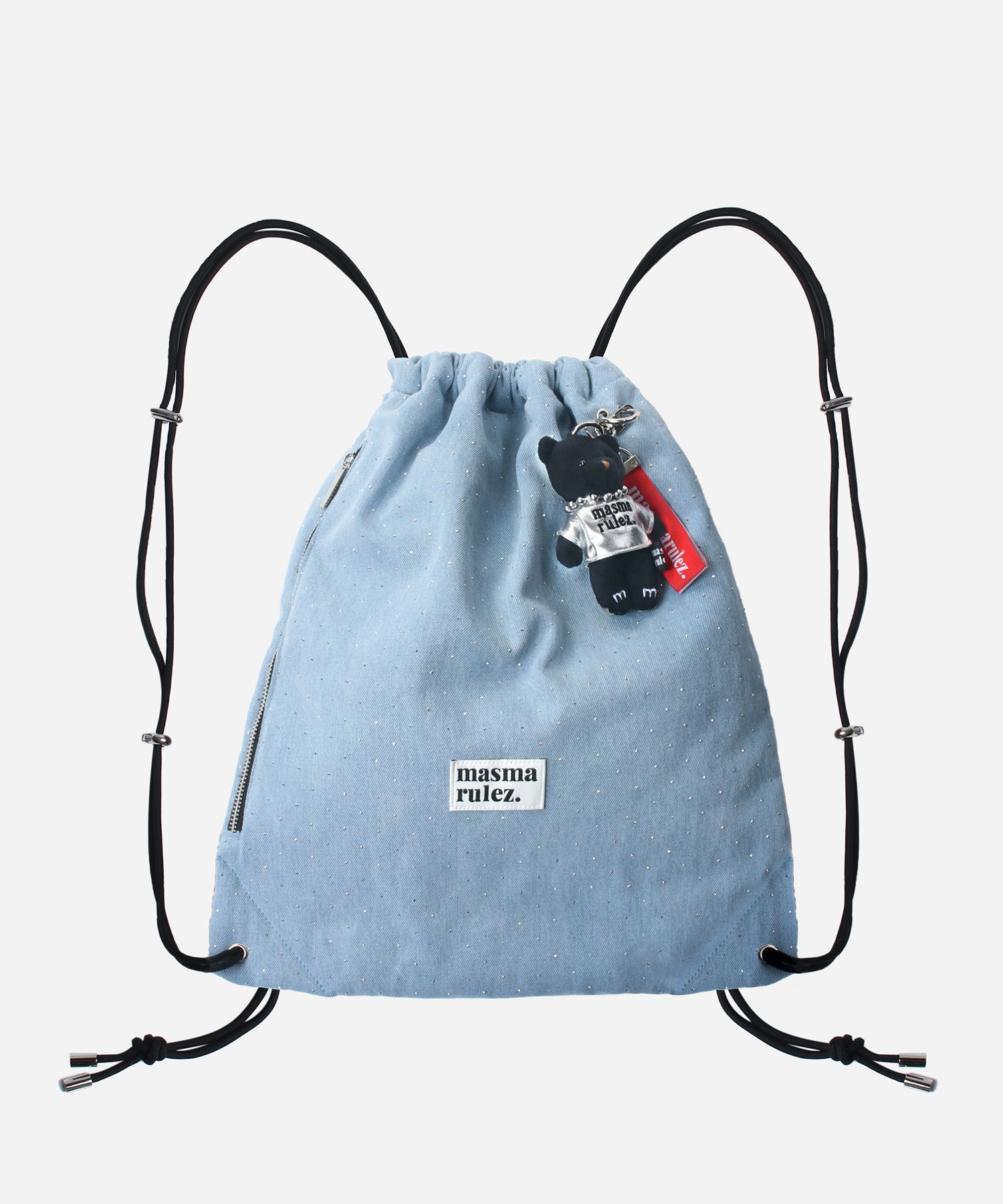 MUSINSA公式 | MASMARULEZ [INT] Gym sack string bag _ Twilight denim