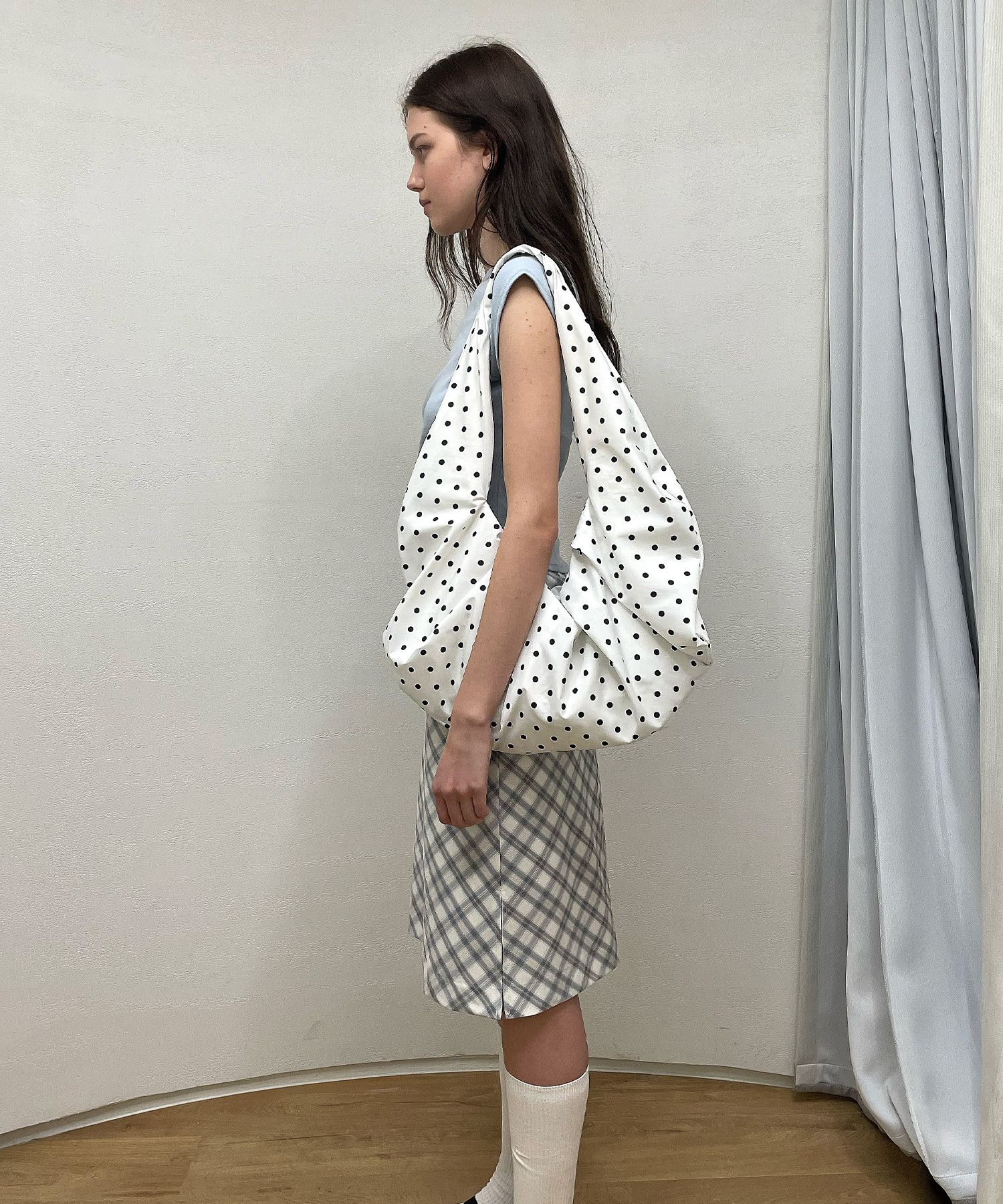 【DIMANCHE】 DOTTY SHELL BAG★ショルダーバッグ★大人気★ MUSINSA公式 | DIMANCHE DOTTY SHELL BAG