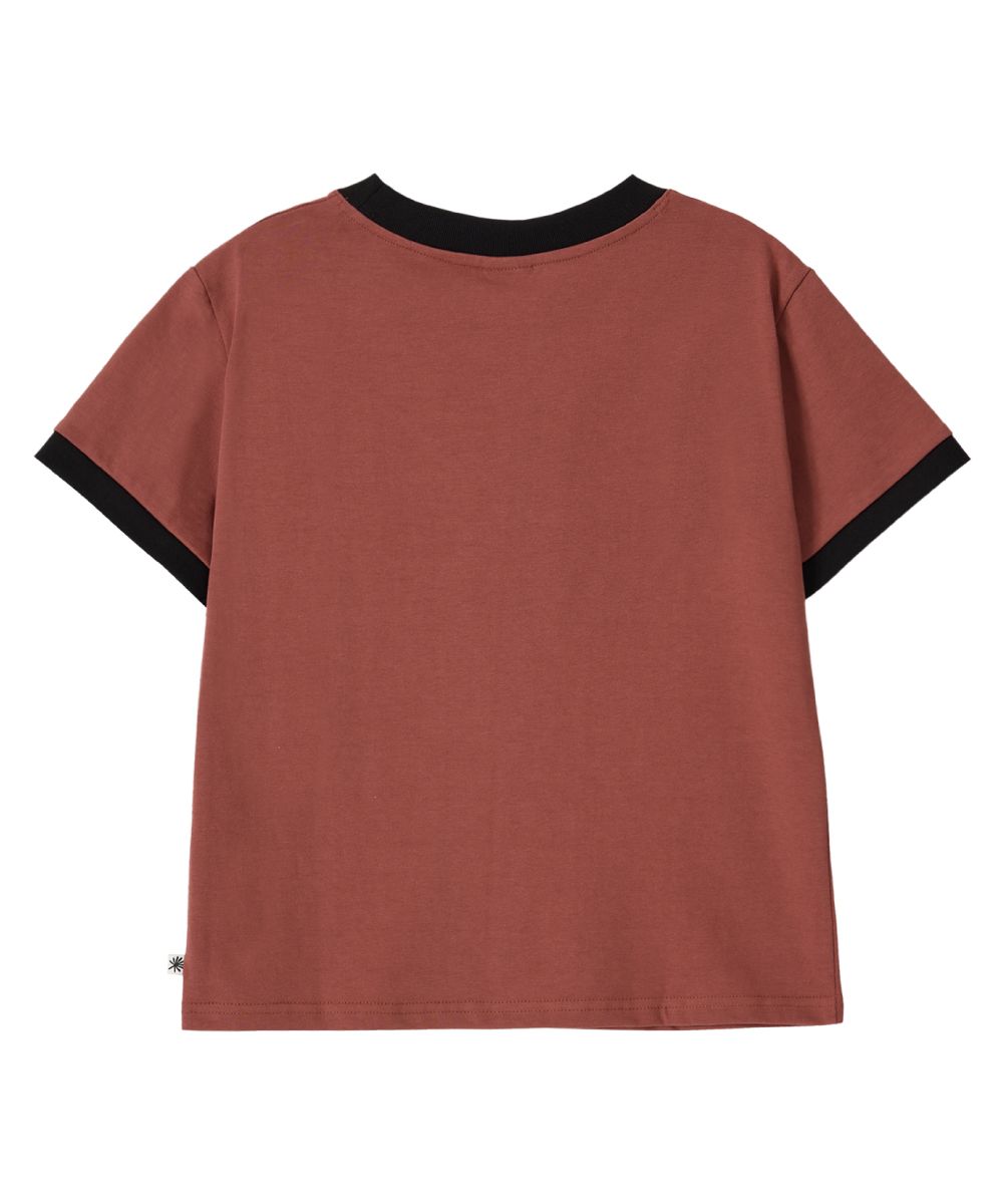 ★DANDEL★ DD 92 cracked ringer tee RED MUSINSA | DANDEL DD 92 cracked ringer tee (RED)