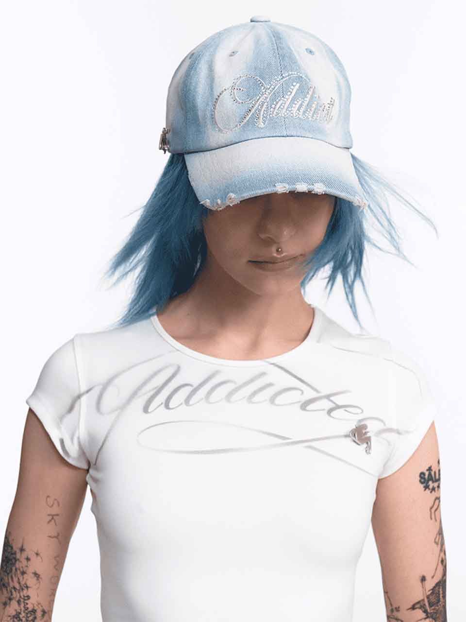 MUSINSA公式 | 2000ARCHIVES ADDICT CAP (DENIM)