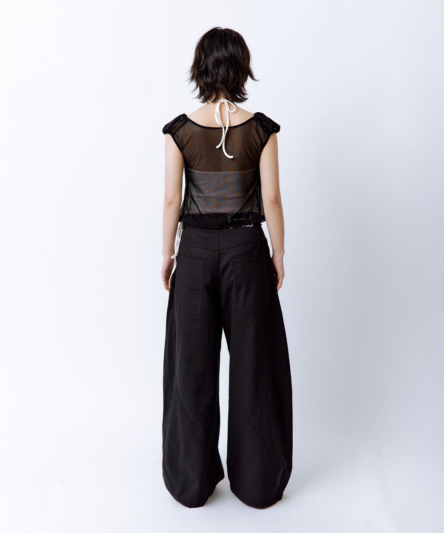 【ROUGHNECK】DESTROYED WIDE PANTS MUSINSA | ROUGHNECK Destroyed Wide Pants Brown