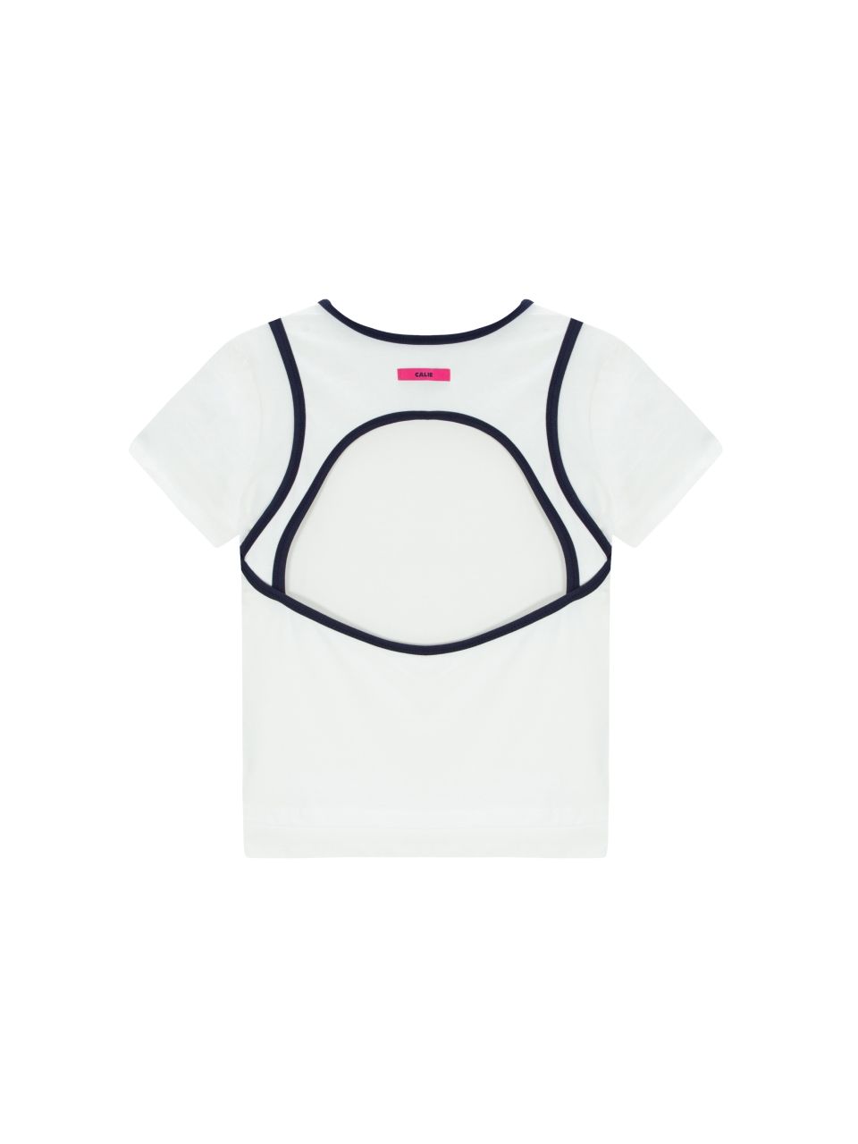 MUSINSA公式 | ASIF CALIE COLORING DOUBLE LAYERED T-SHIRT IVORY