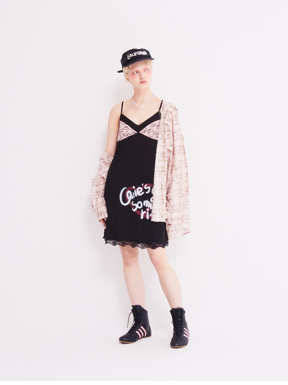 【as if calie】24FW DIRTYWASHING OVERFIT CHECK SHIRT MUSINSA | ASIF CALIE DIRTYWASHING OVERFIT CHECK SHIRT PINK