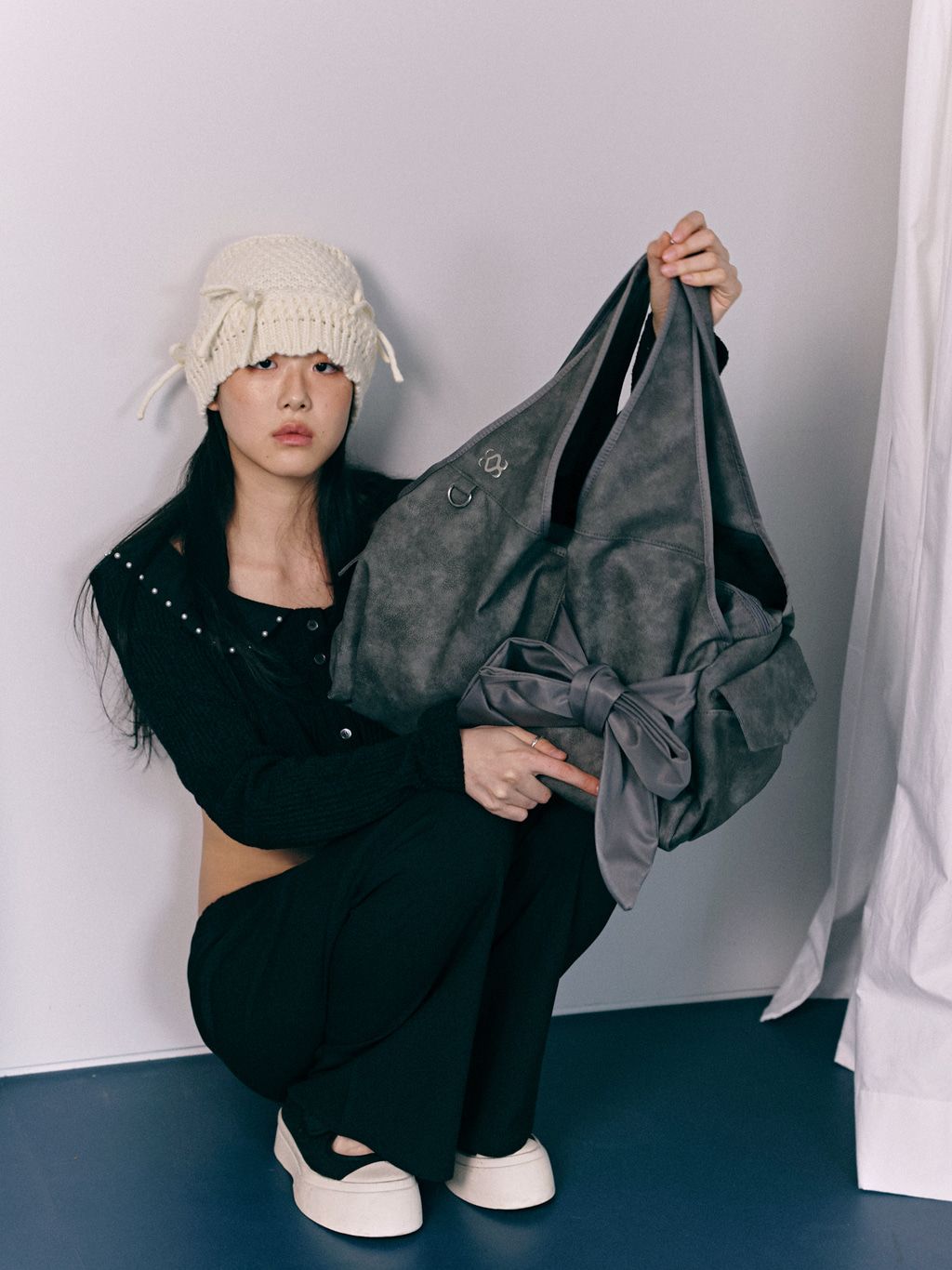 【SIWEOL107】bow shoulder bag SIWL107