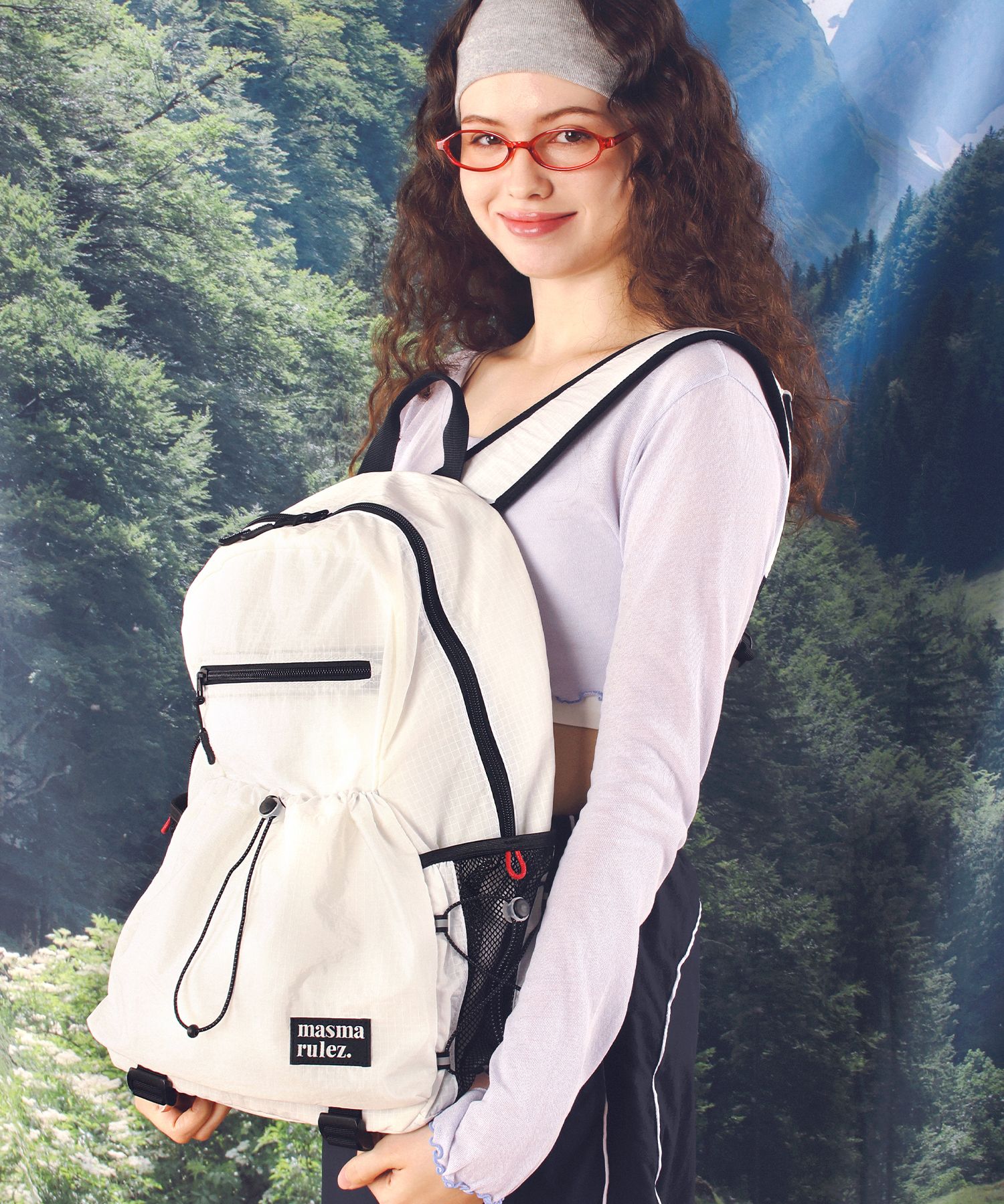 ★masmarulez★ Nomad light backpackBlack Masmarulez [마스마룰즈]