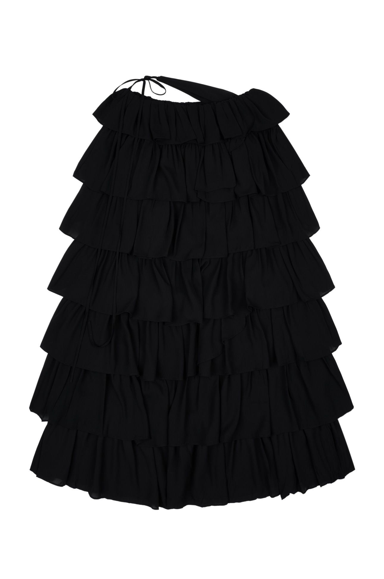 スカート [Gimmetheyoung] TIE CANCAN SKIRT MUSINSA | GIMMETHEYOUNG G_TIE CANCAN SKIRT / BLACK