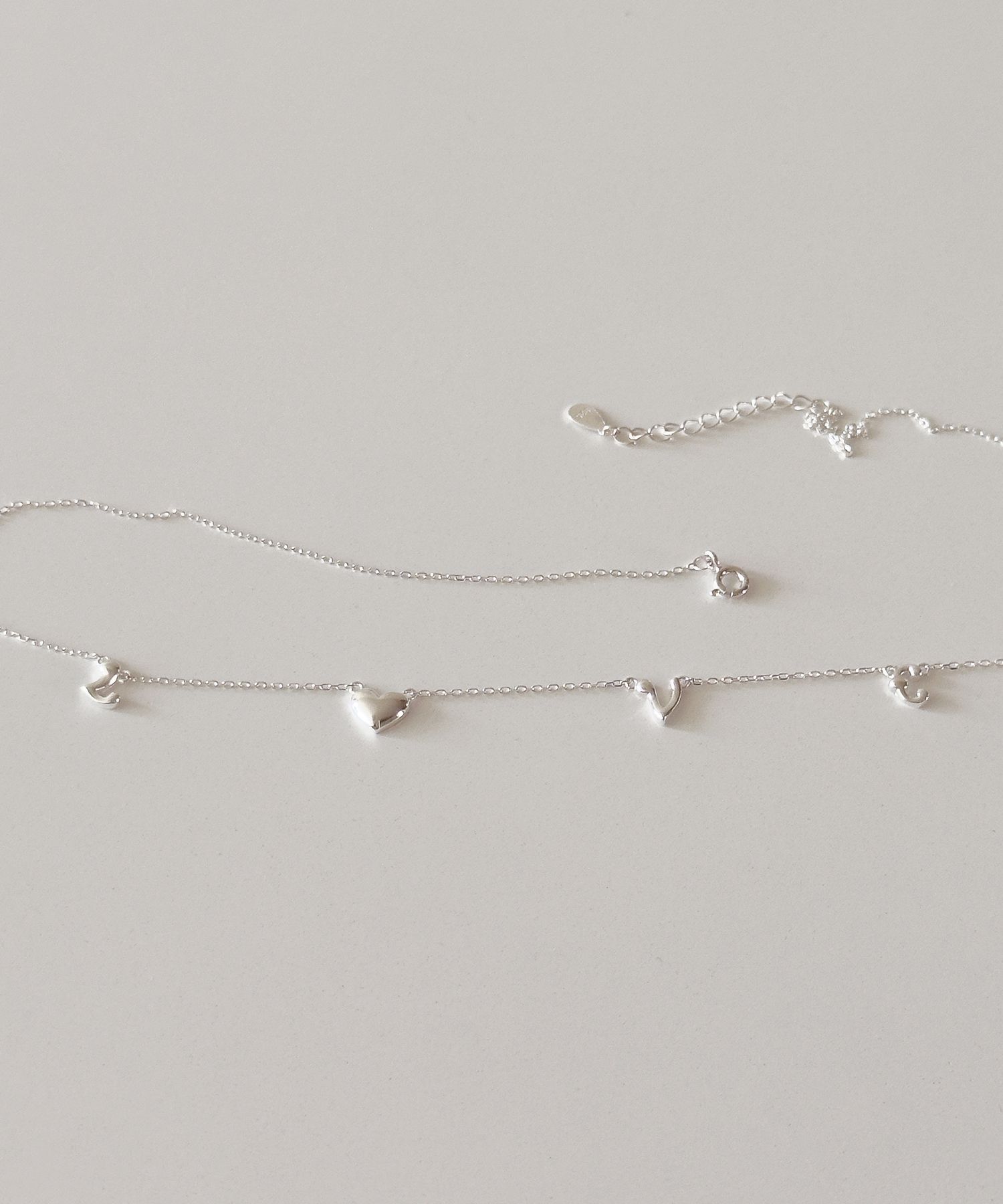 MUSINSA | CODE.H (Silver 925) Love Princess Necklace