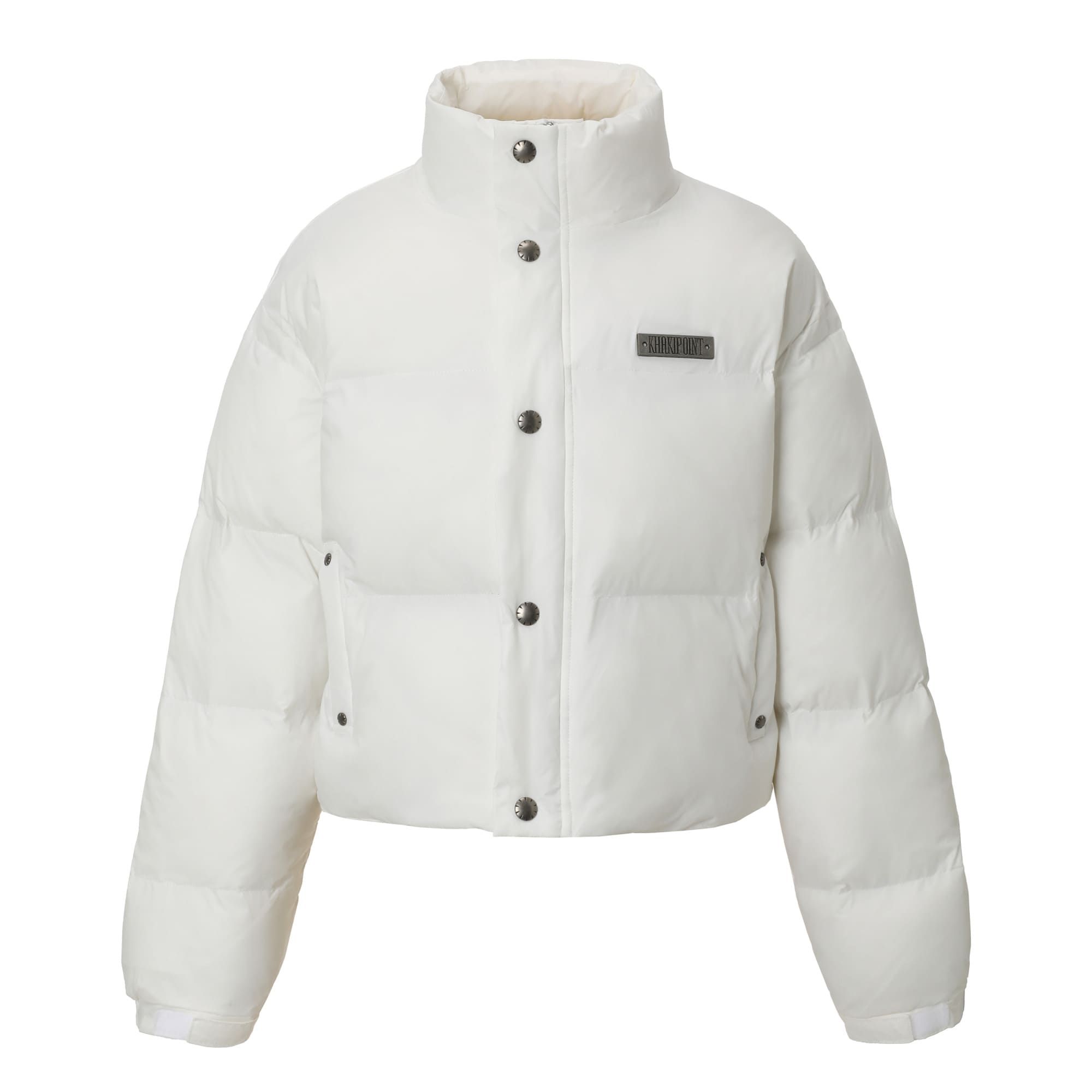 MUSINSA公式 | KHAKIPOINT Stud Padded Jacket (white)
