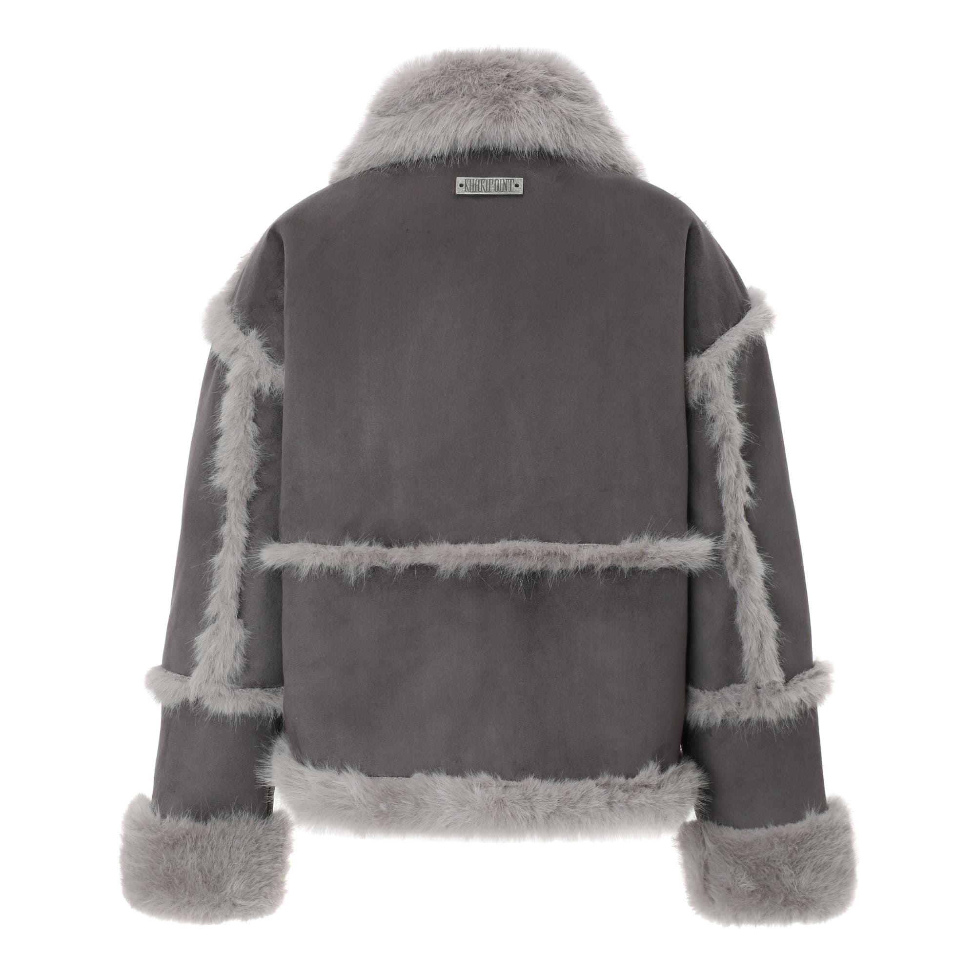 MUSINSA公式 | KHAKIPOINT Shearing Fur Mustang (charcoal)