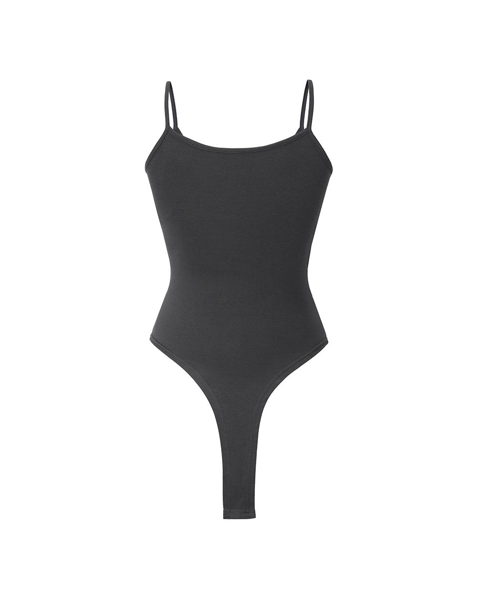 Stud Bodysuit Sleeveless (charcoal) thumbnail 3