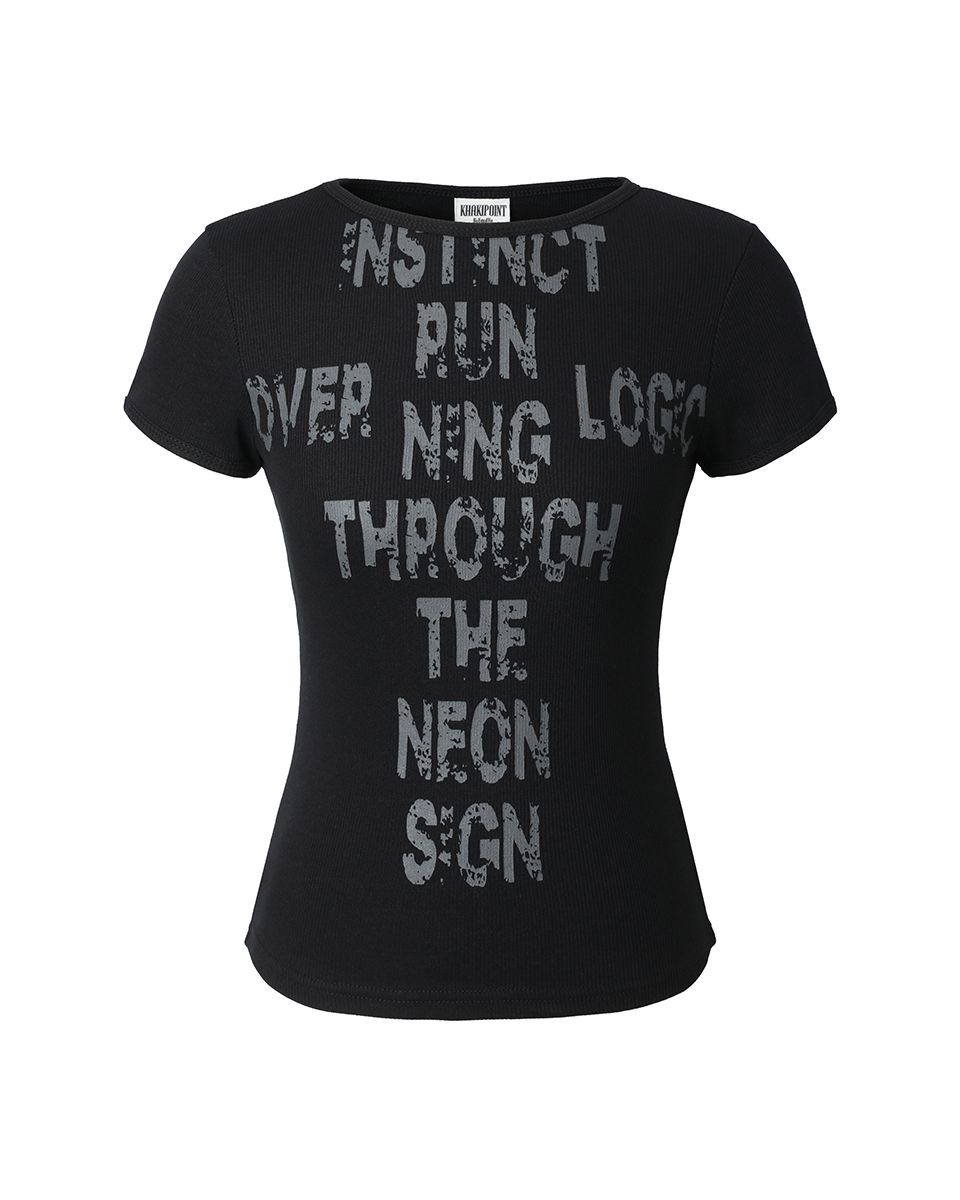 Instinct Graphic Top (black) thumbnail 2