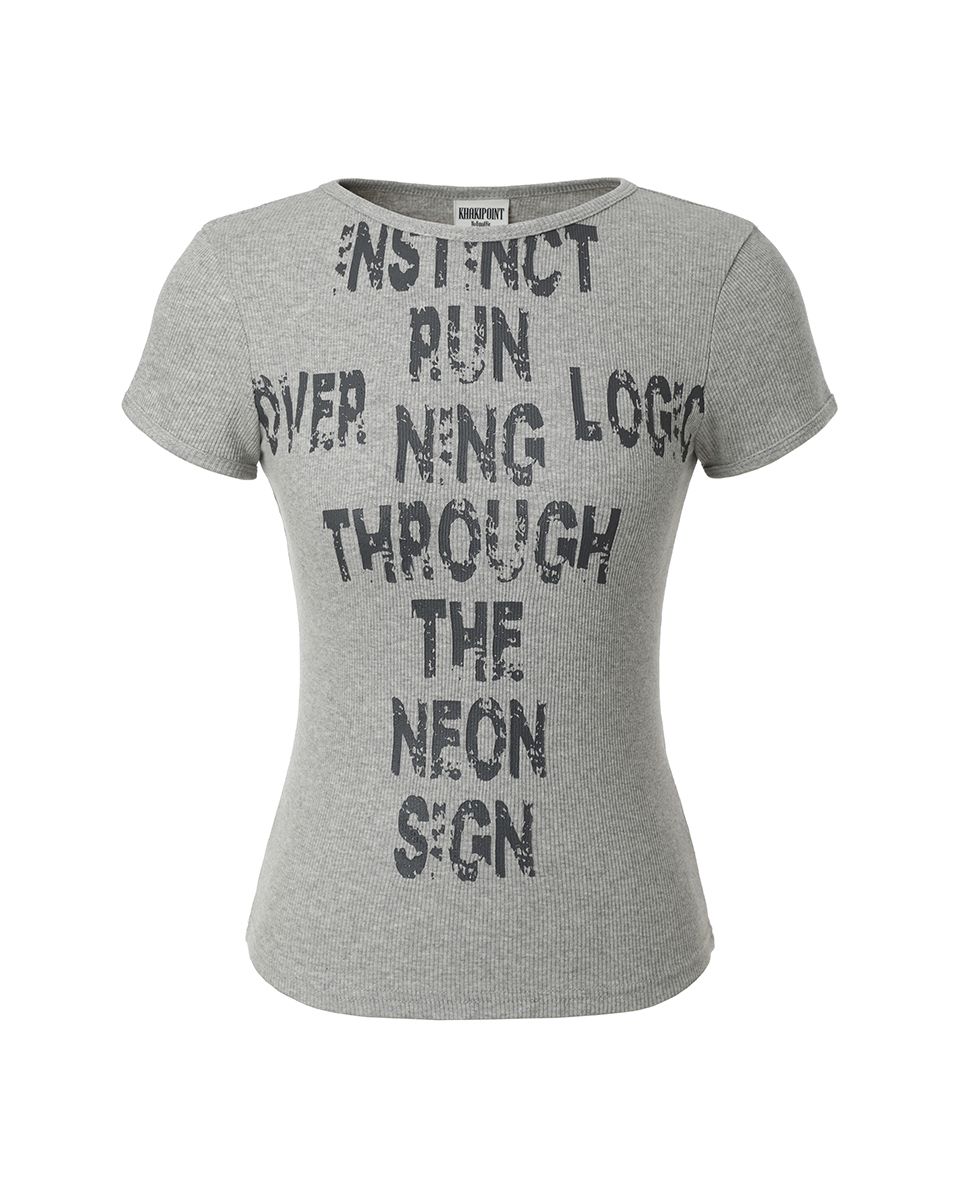 Instinct Graphic Top (gray) thumbnail 2
