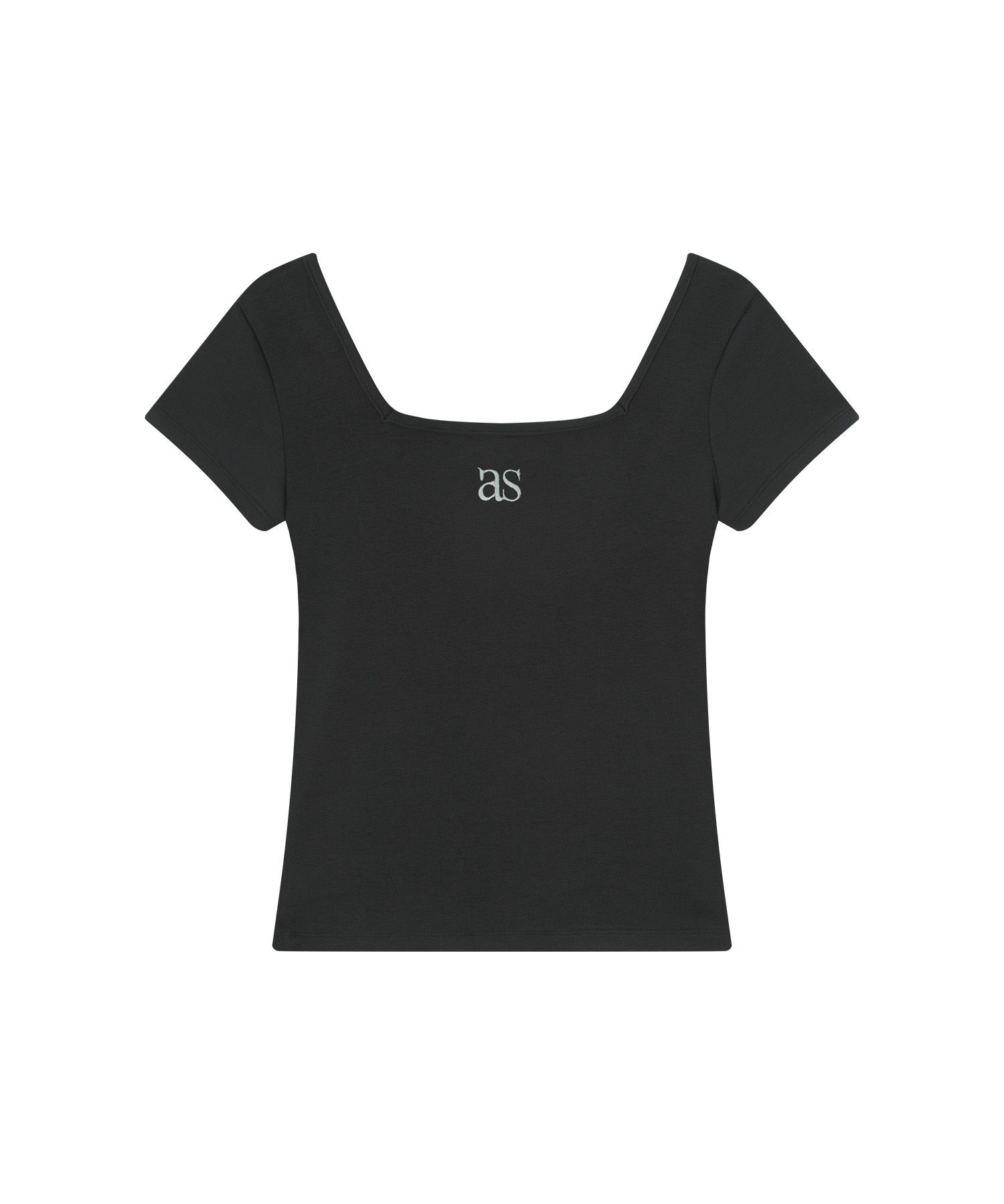 SQUARE LINE TEE / CHARCOAL thumbnail 2