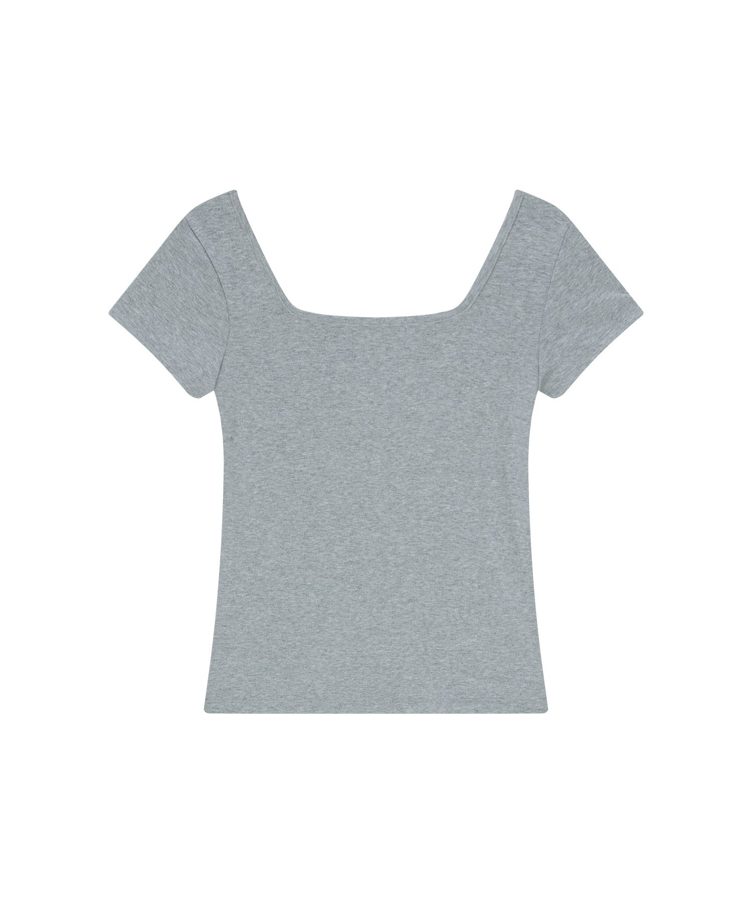 SQUARE LINE TEE / GRAY thumbnail 3