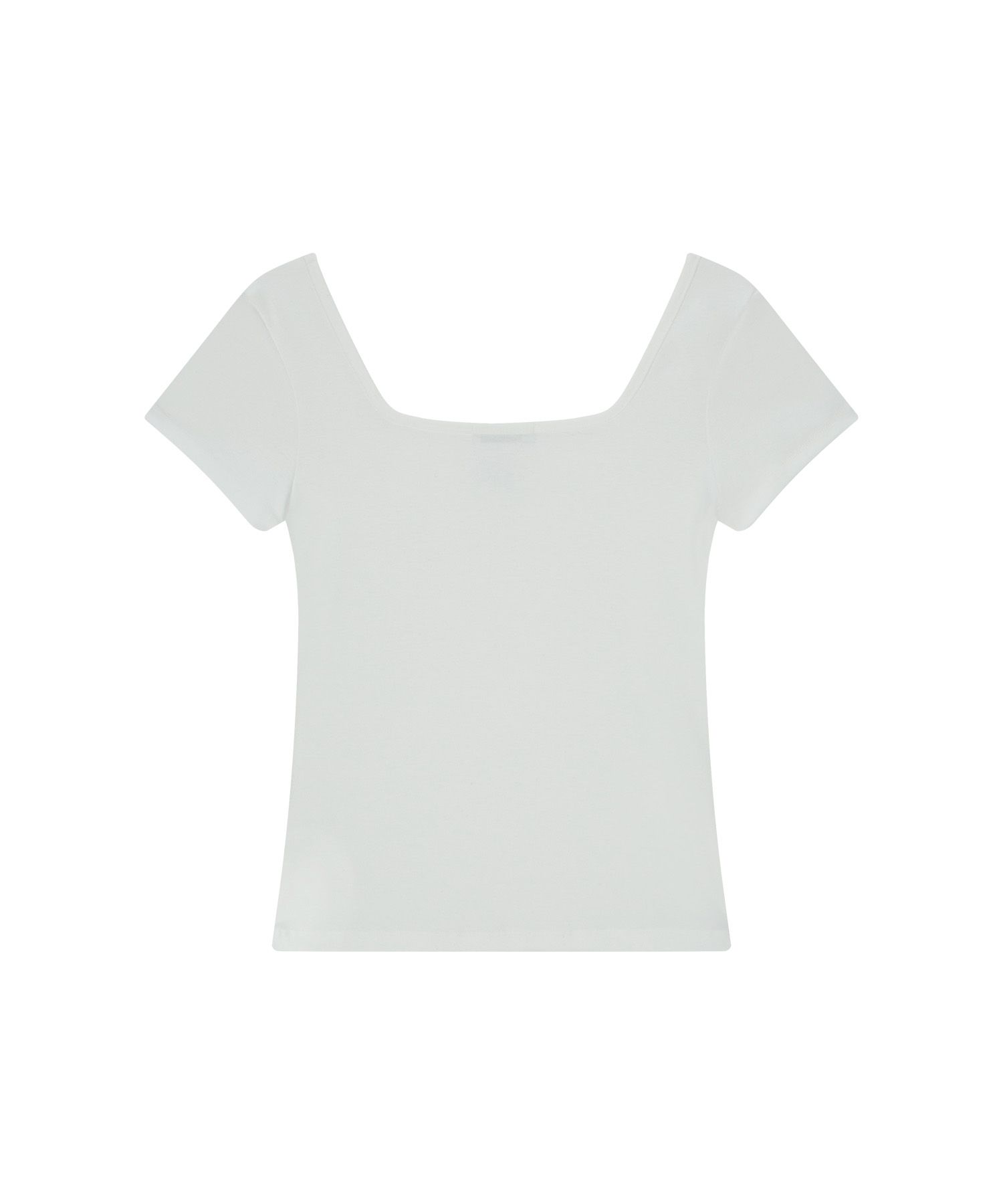 SQUARE LINE TEE / WHITE thumbnail 3
