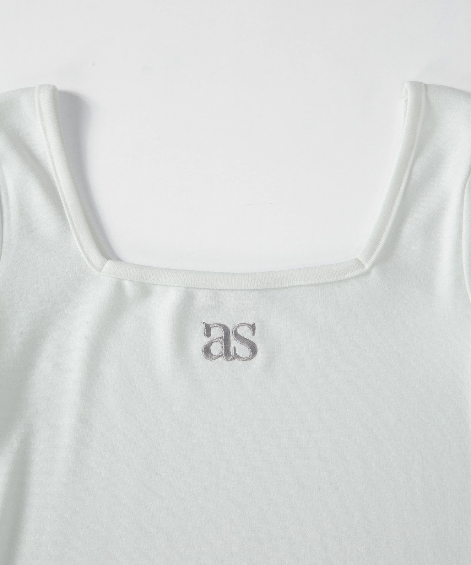 SQUARE LINE TEE / WHITE thumbnail 4