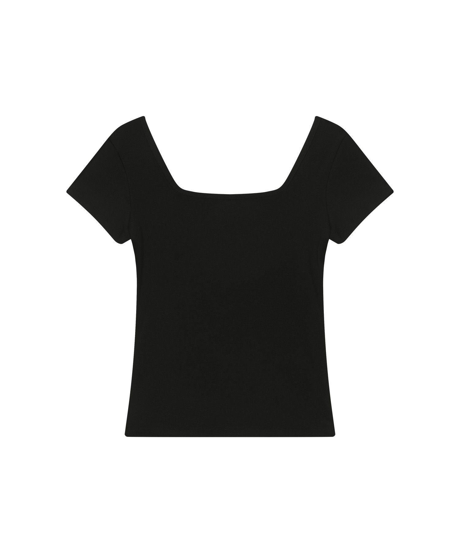 SQUARE LINE TEE / BLACK thumbnail 3