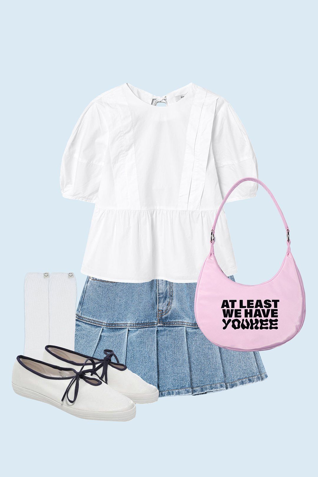 ショルダーバッグ・ポシェット YOUHEE YOUHEE LETTERING HOBO BAG PINK Miu Miu - Miu Wander hobo bag Pink - The Corner