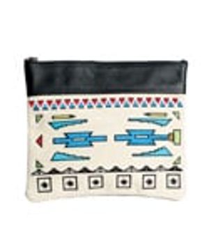 BLUEY CLUTCH BAG BLACK