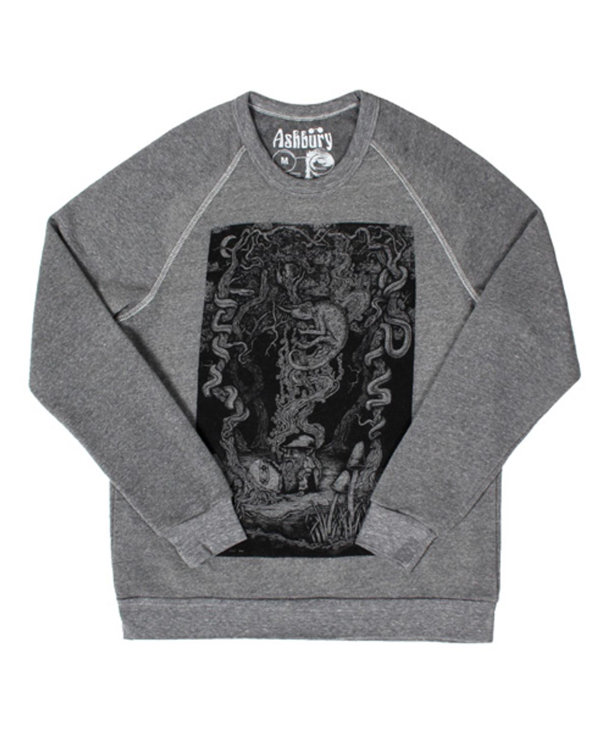 애쉬버리(ASHBURY) KARMA CREWNECK HEATHER GREY