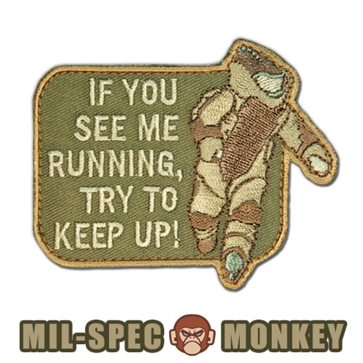 밀스펙몽키(MILSPEC MONKEY) 패치 EOD 러닝 0080 (멀티캠)