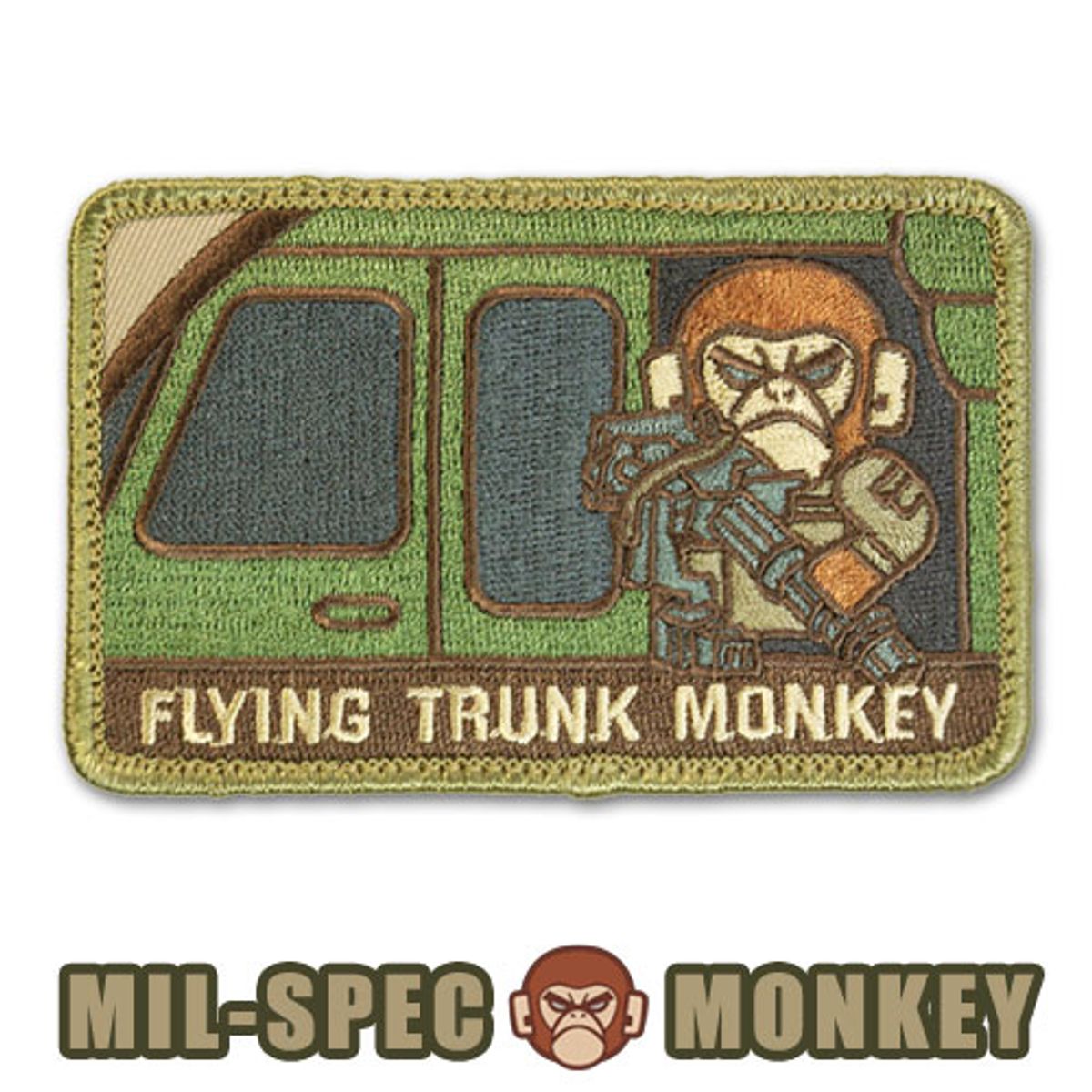 밀스펙몽키(MILSPEC MONKEY) 패치 플라잉 트렁크 몽키 패치 (멀티캠)